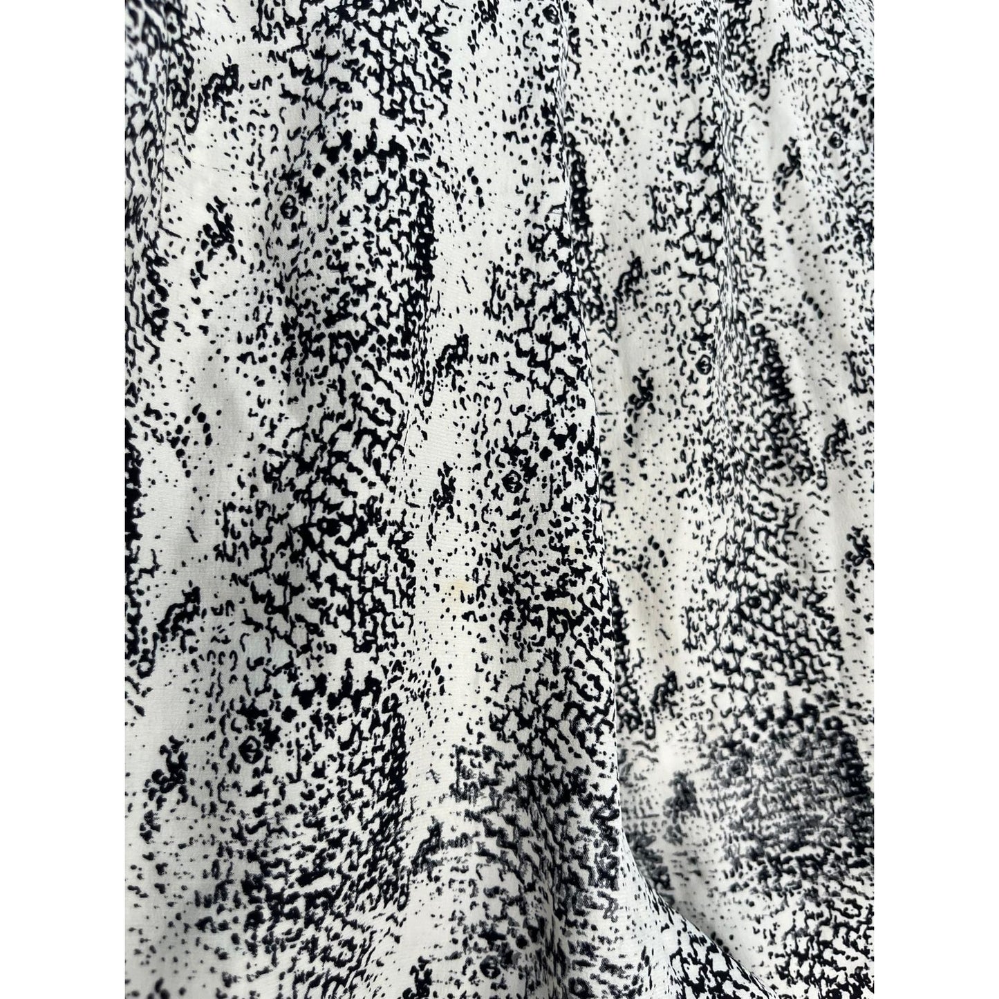 Parker Silk Lounge Shorts Women S Black White Animal Print Pull On
