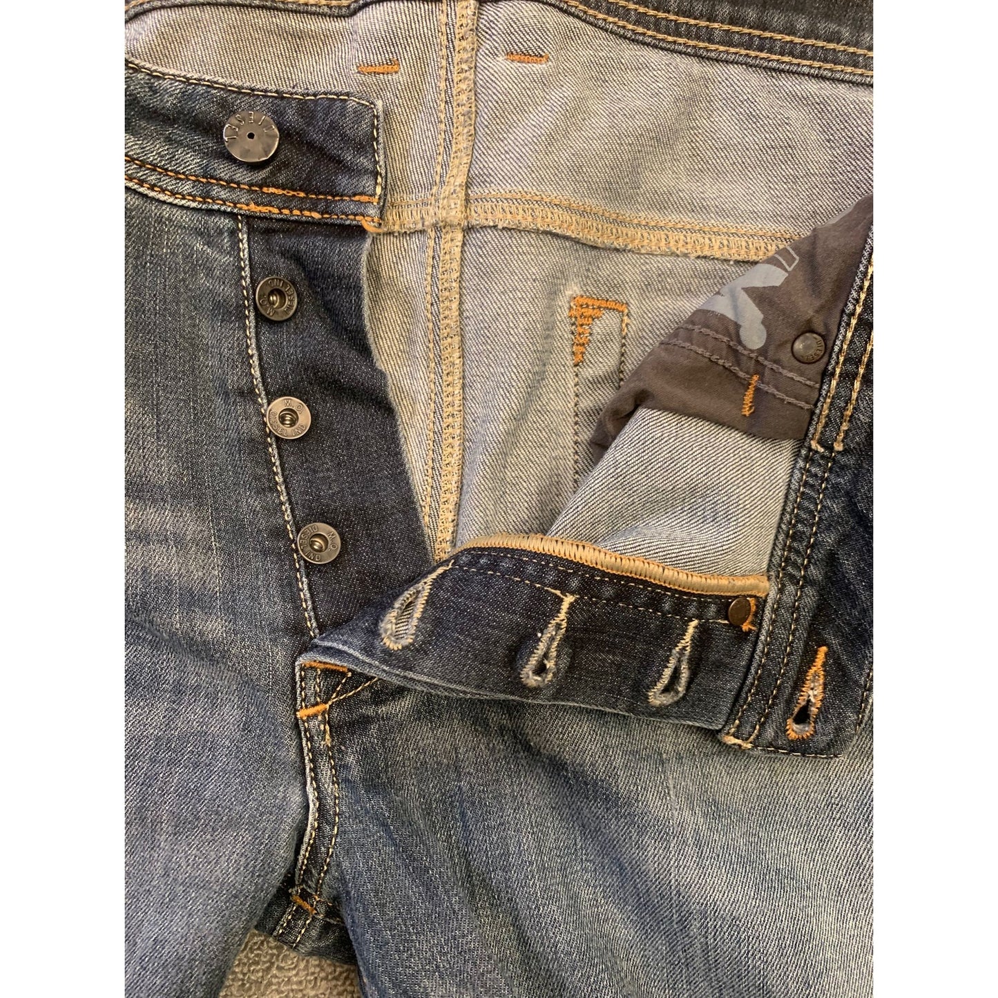 Y2K DIESEL Men's 38 "Industry" Denim Division Straight Leg Jeans