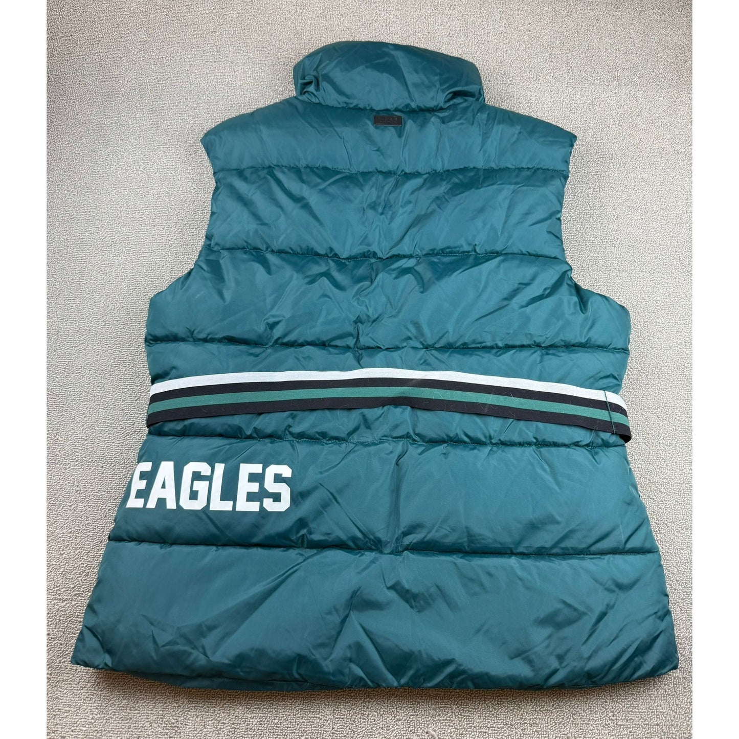 WEAR By Erin Andrews Women's XXL Green Philadelphia Eagles Puffer Vest