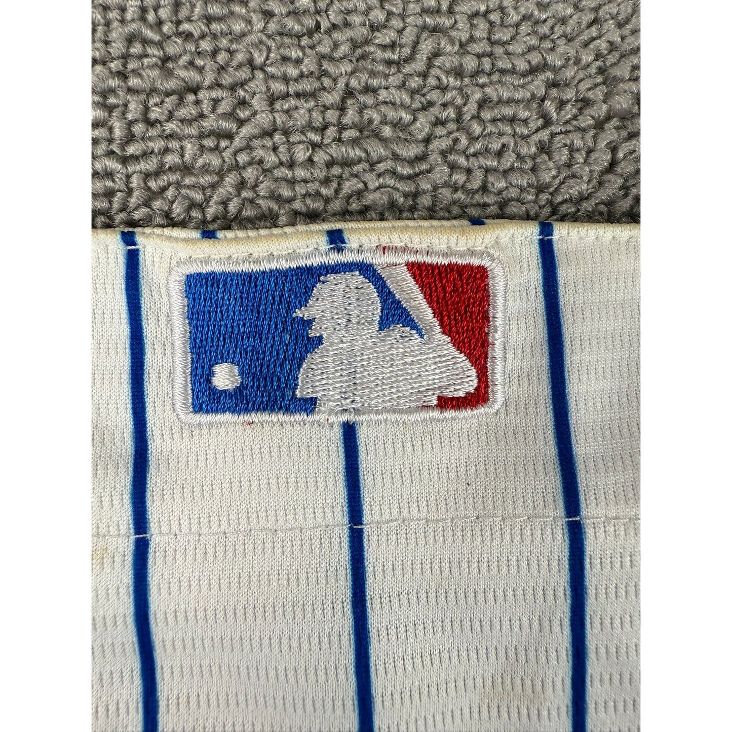 Majestic Chicago Cubs CoolBase Pinstripe Jake Arrieta #49 Baseball Jersey Size M
