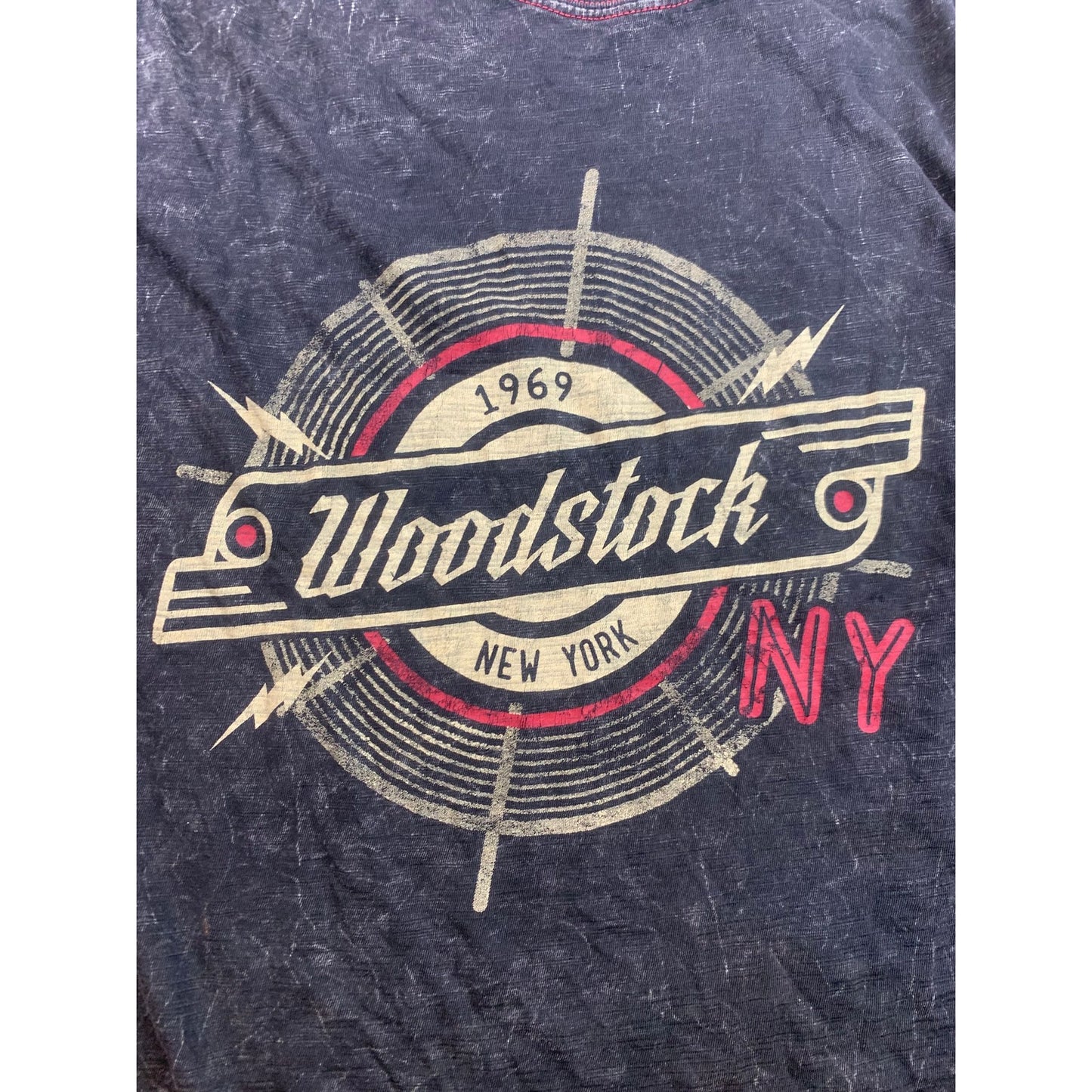 WOODSTOCK Premium 51 Men's Small Peace and Music NEW YORK 1969 T-Shirt