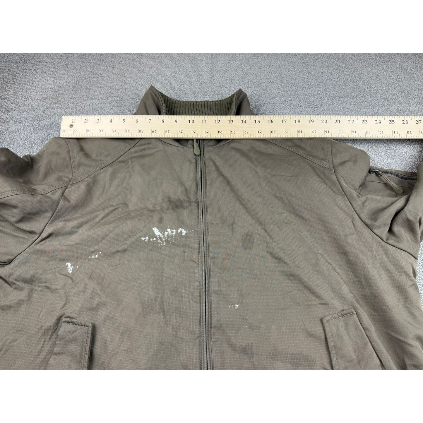 Calvin Klein Men's Size XL Olive Green Full-Zip Bomber Jacket