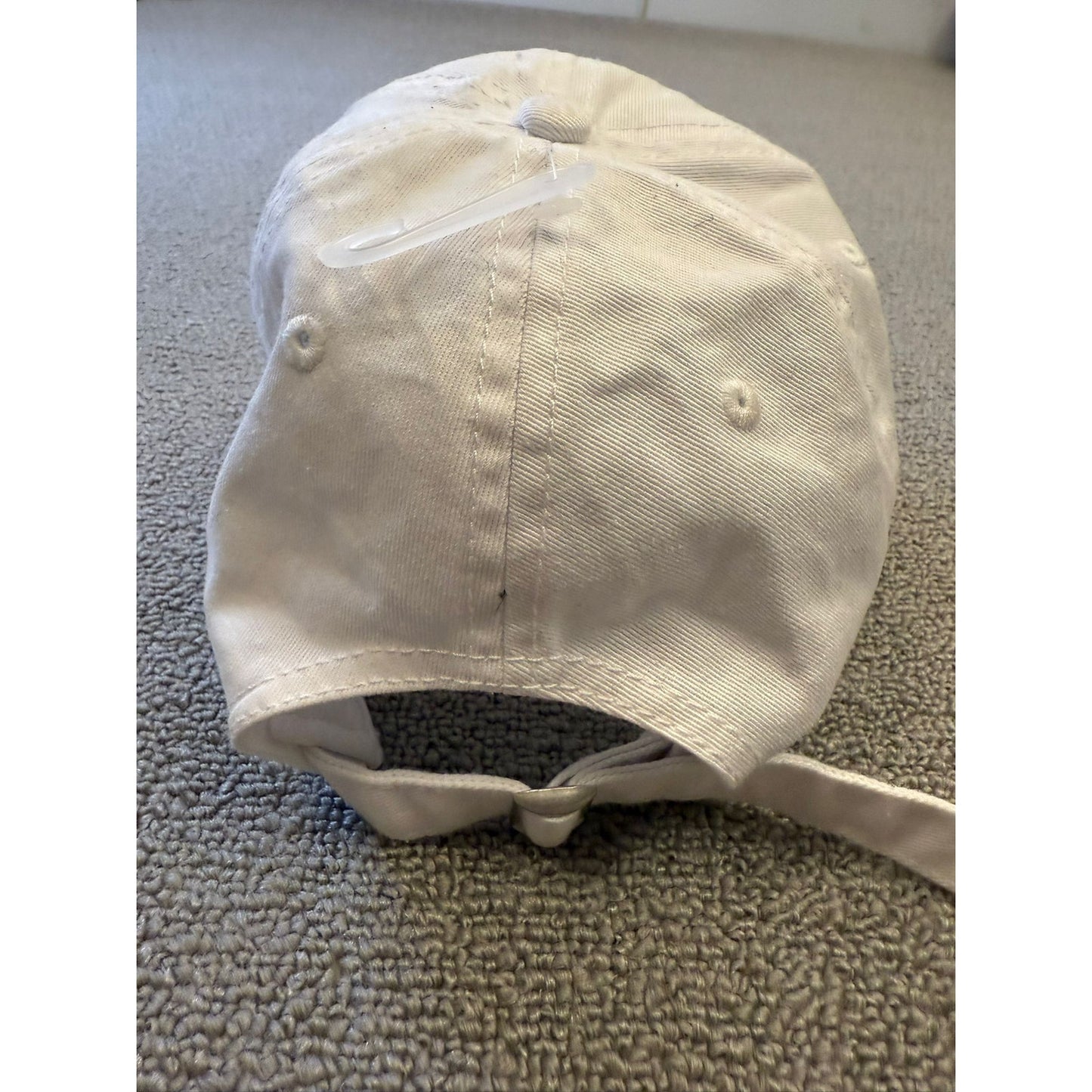 PLAYBOY Baseball Cap Hat ONE SIZE Beige Pink Bunny Logo Adjustable Dad Hat