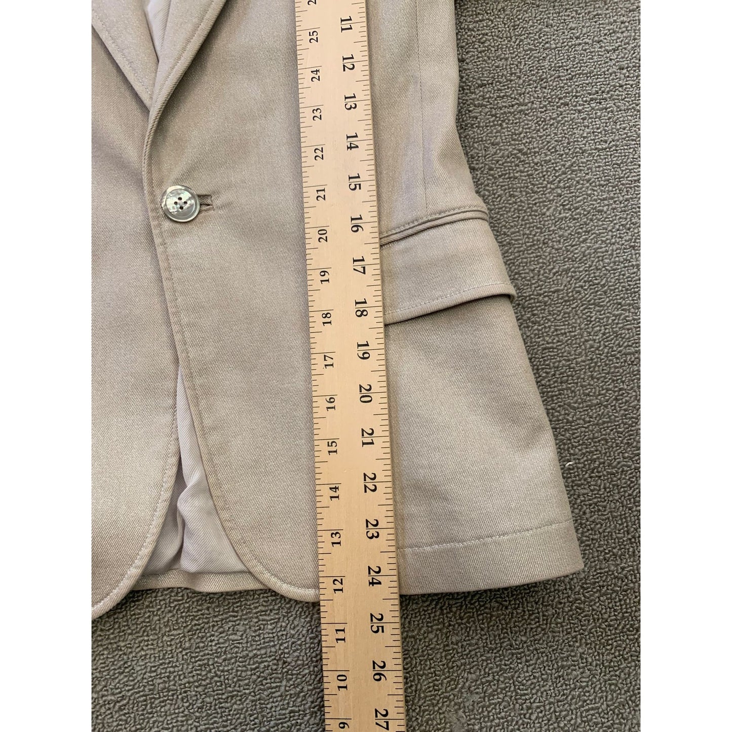 Ralph Lauren Black Label Women's 10 Blazer Linen Blend Jacket