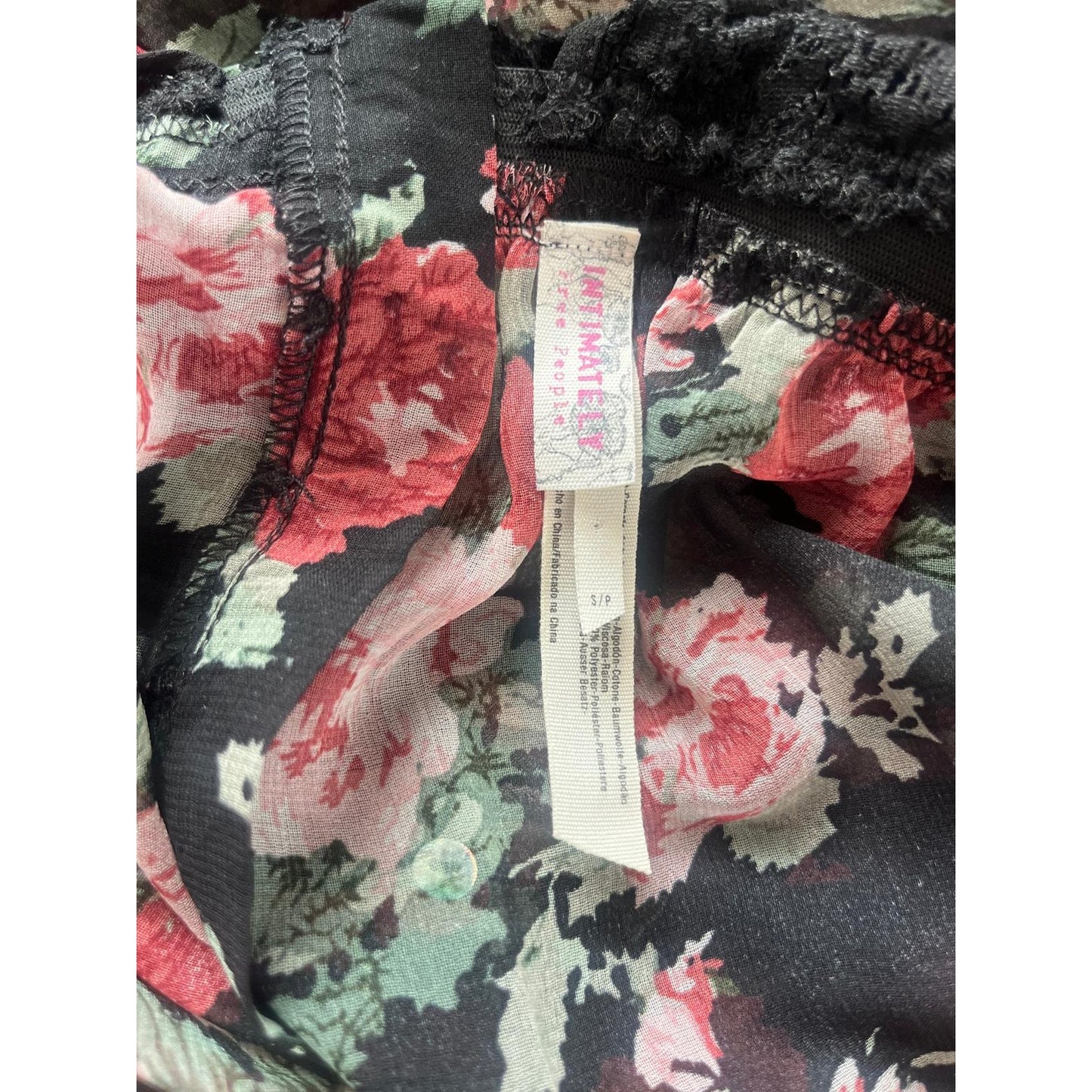 Intimately Free People romper Women S Floral Lace Sheer