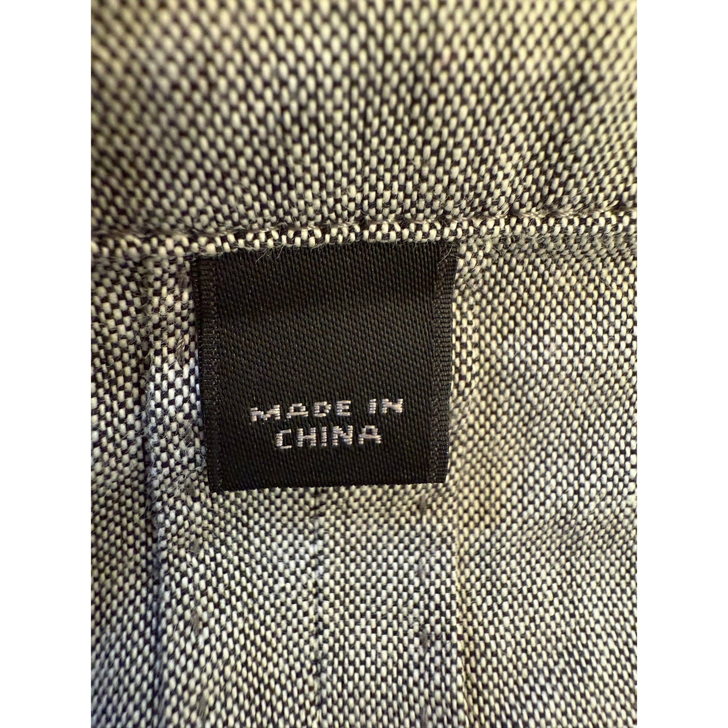 J.CREW Mens Ludlow Blazer Light Gray 42R Linen Blend Strioes