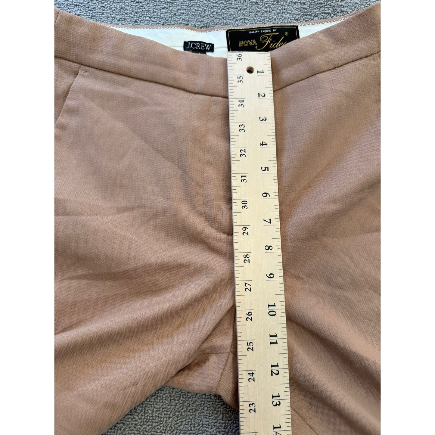 J.Crew Women's Size 8 Italian Fabric Wide Leg Dress Pants