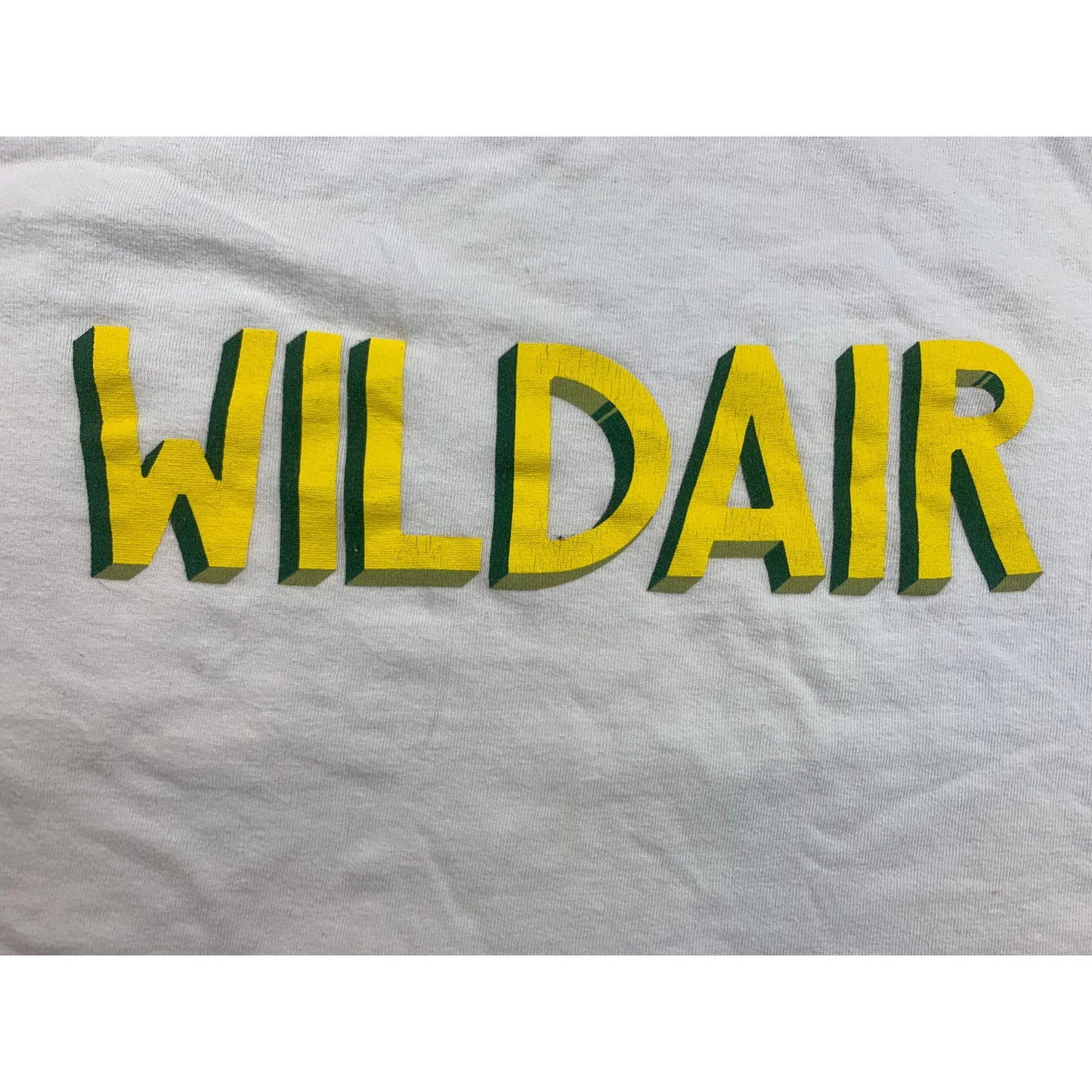 Left Field Woman Medium Sportswear Wild Air Crop Top Shirt White Pocket Tee