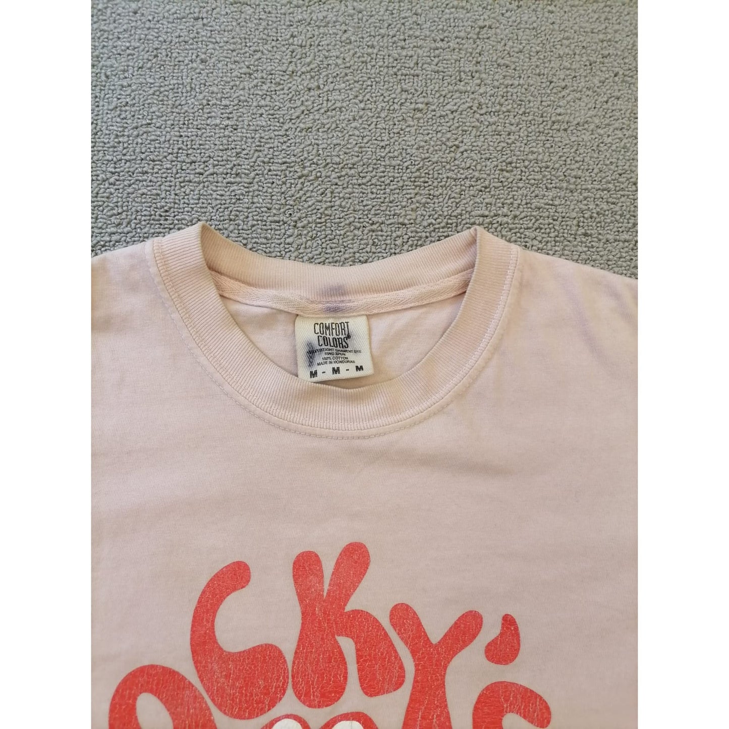 Comfort Colors Male Medium Rocky's Rager Graphic Tee Soft Cotton Casual Style