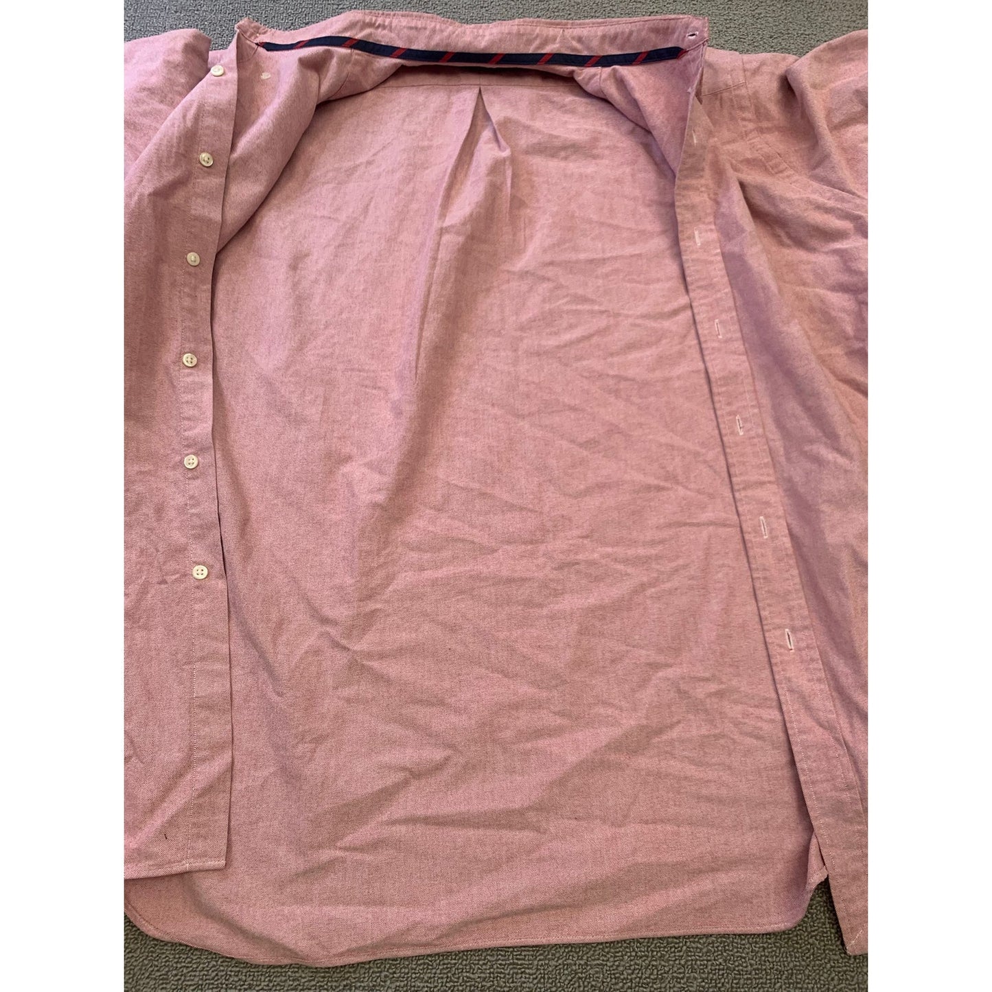 Ralph Lauren Men Large Red Classic Fit Button-up Shirt