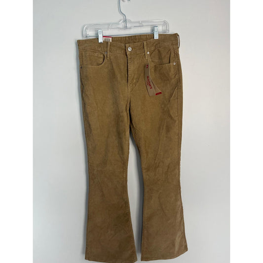 Levi's Corduroy Flare Pants Women 31 High Rise Brown NWT Retro Y2K