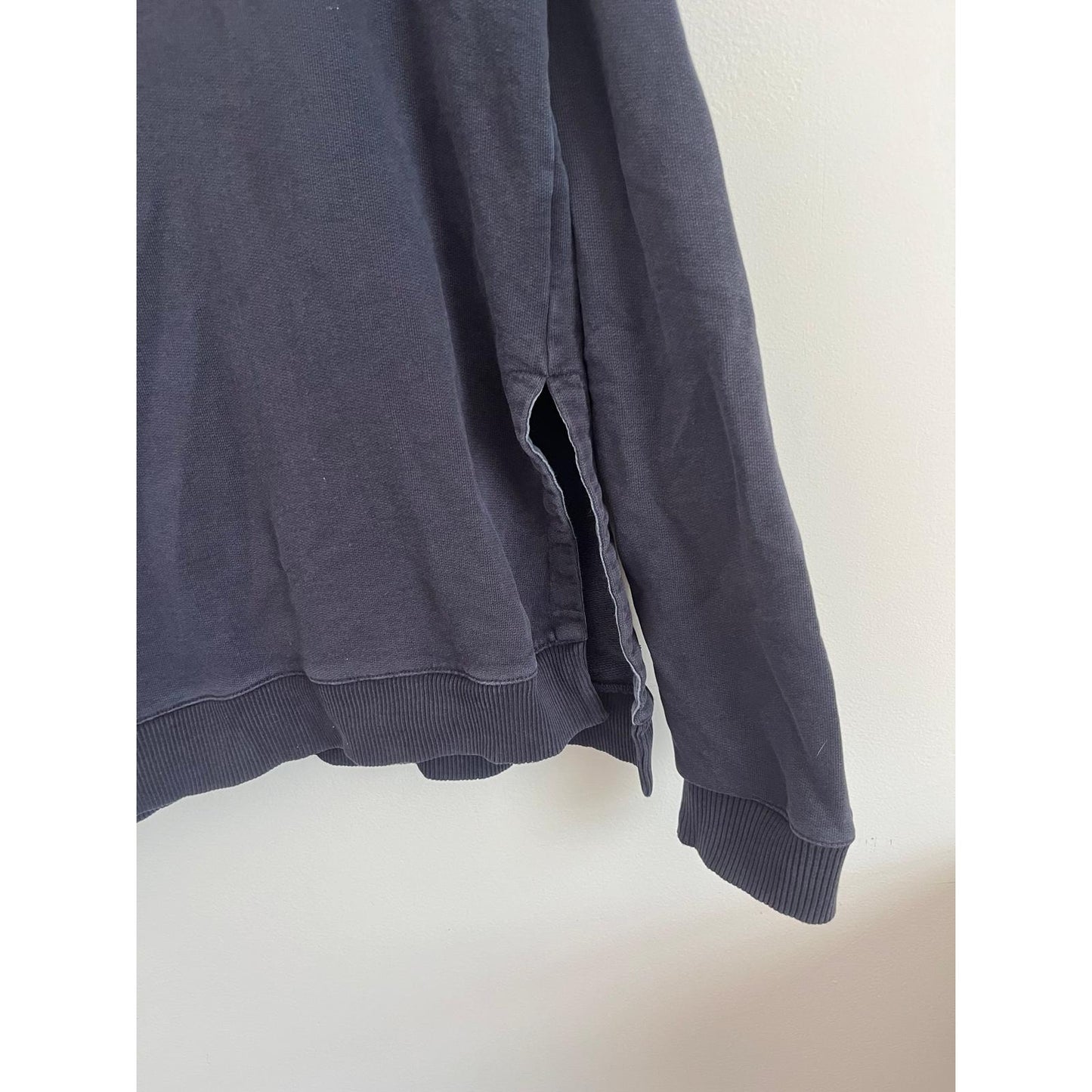 A.P.C. Kanye Hoodie Men S Navy Blue Limited Edition French Terry