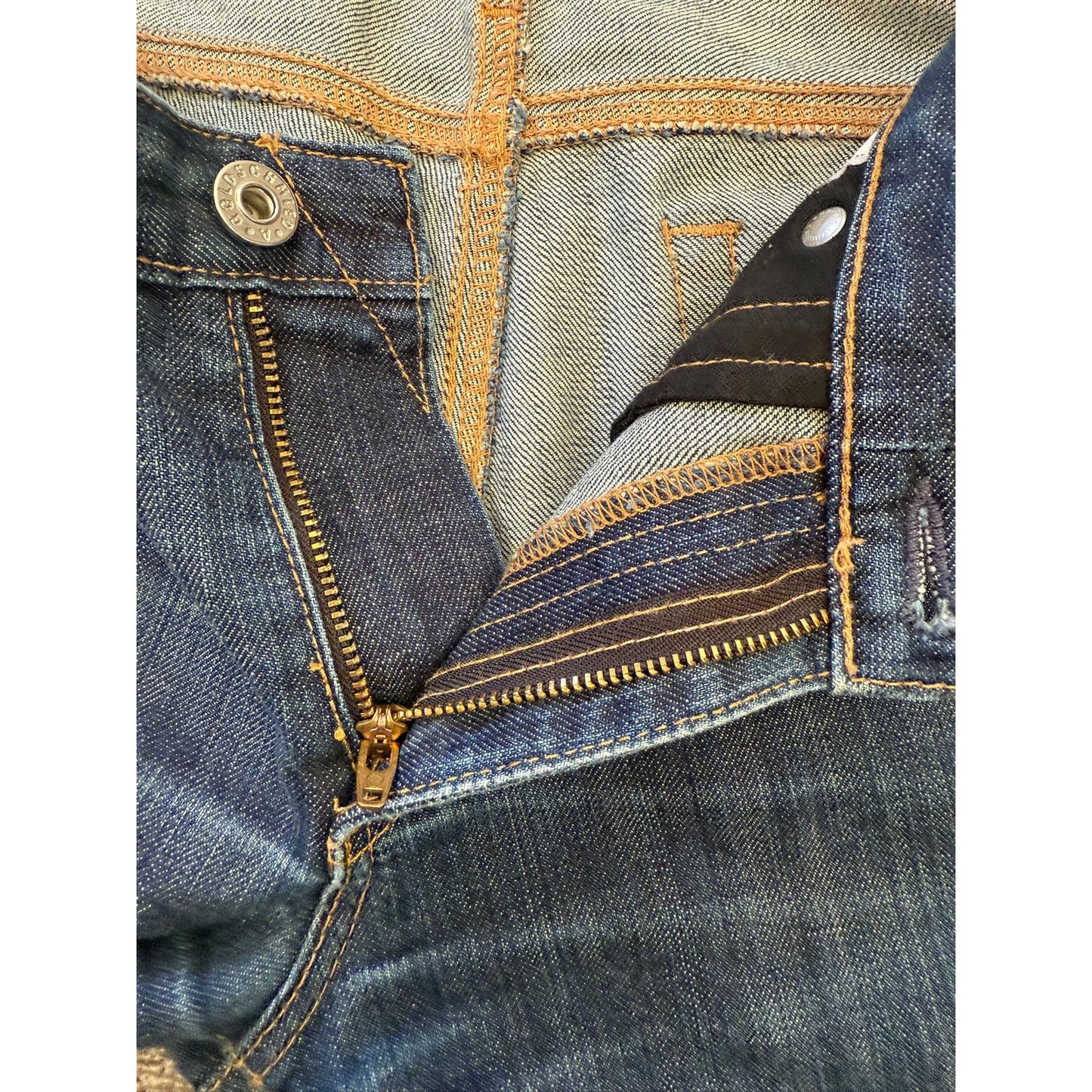 AG Adriano Goldschmied Size 29R Women's Dark Blue Wash Straight Denim Jeans