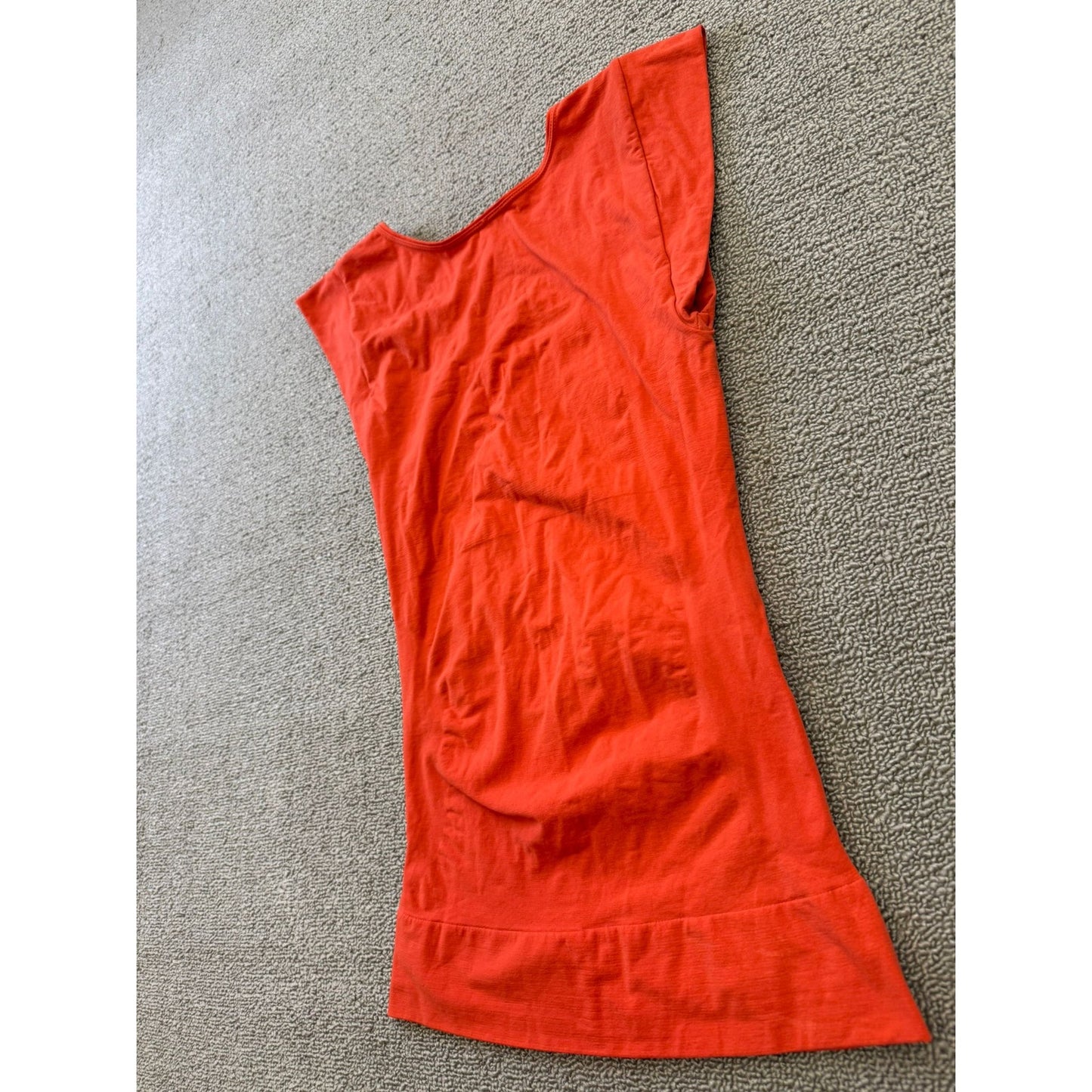 Spanx Women's XL Orange Sleeveless Top Scoop Neck Shapewear