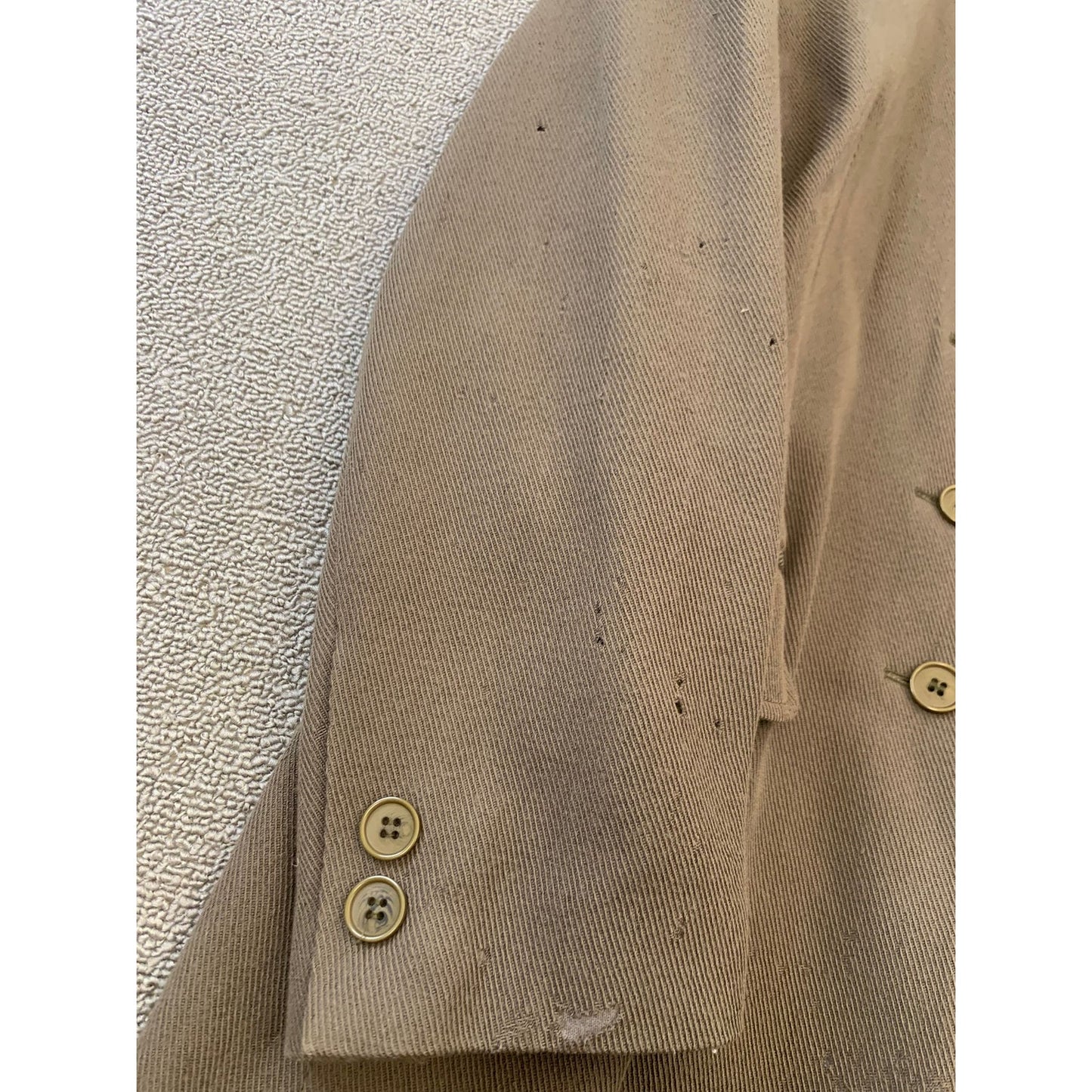 GianMarco Venturi Women's 46 Brown Button Front Long Jacket