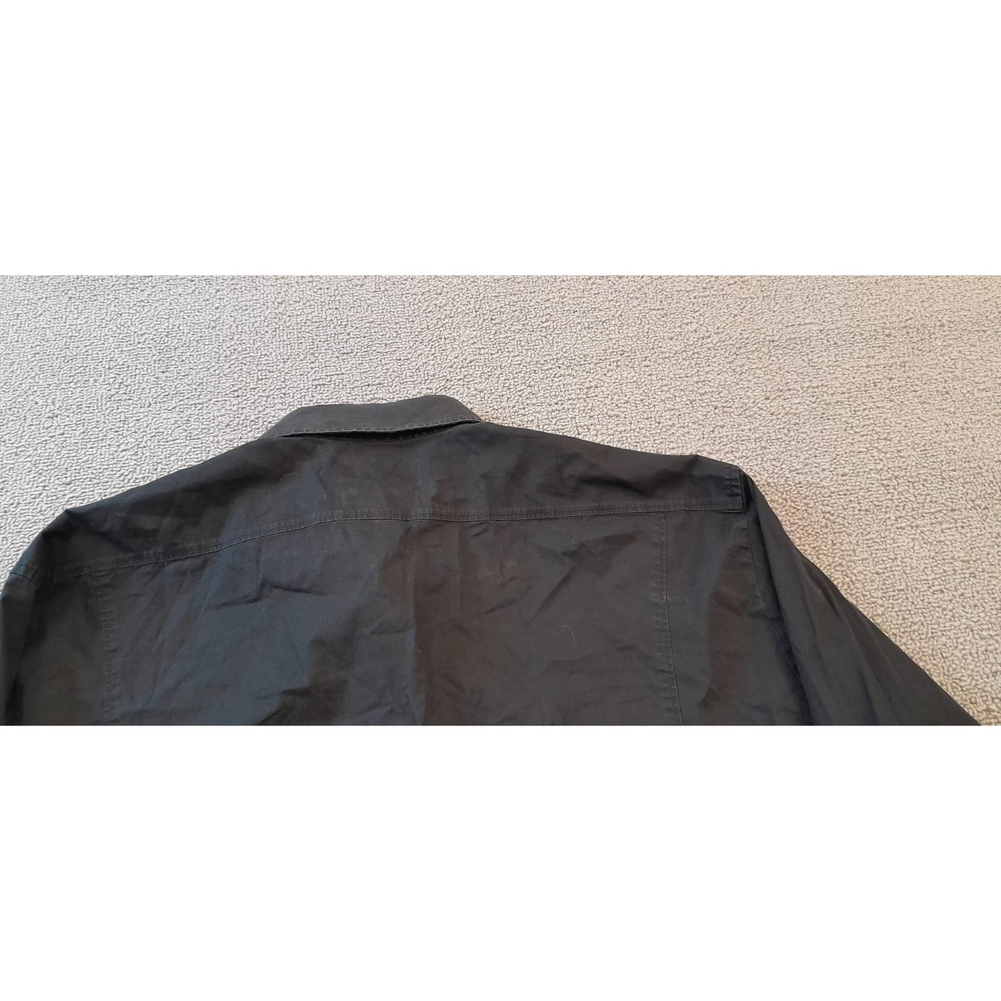HUGO Hugo Boss Mens Small Black Slim Line Long Sleeve Dress Shirt