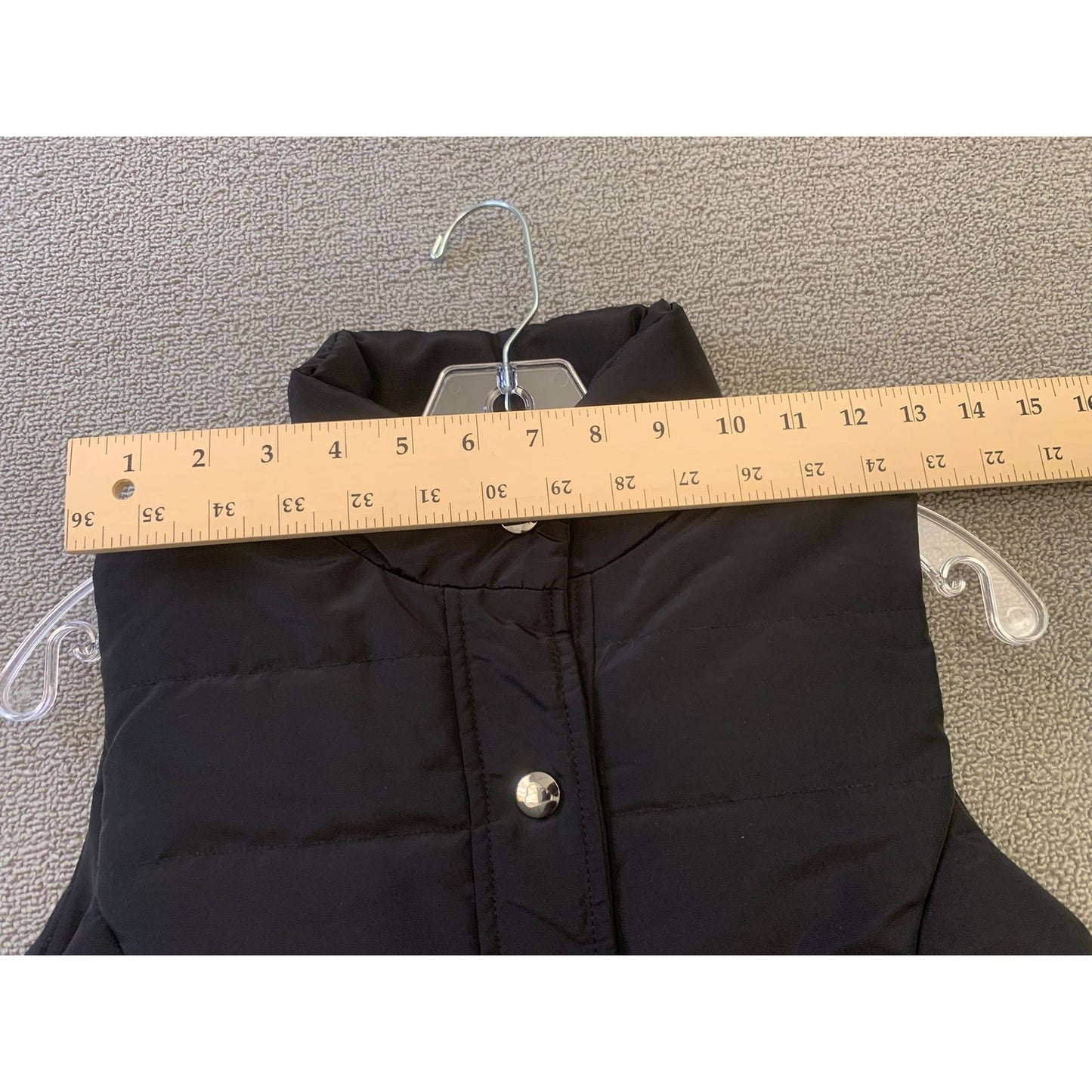 Mayoral Girls Size 12 Black Reversible Puffer Vest Outerwear