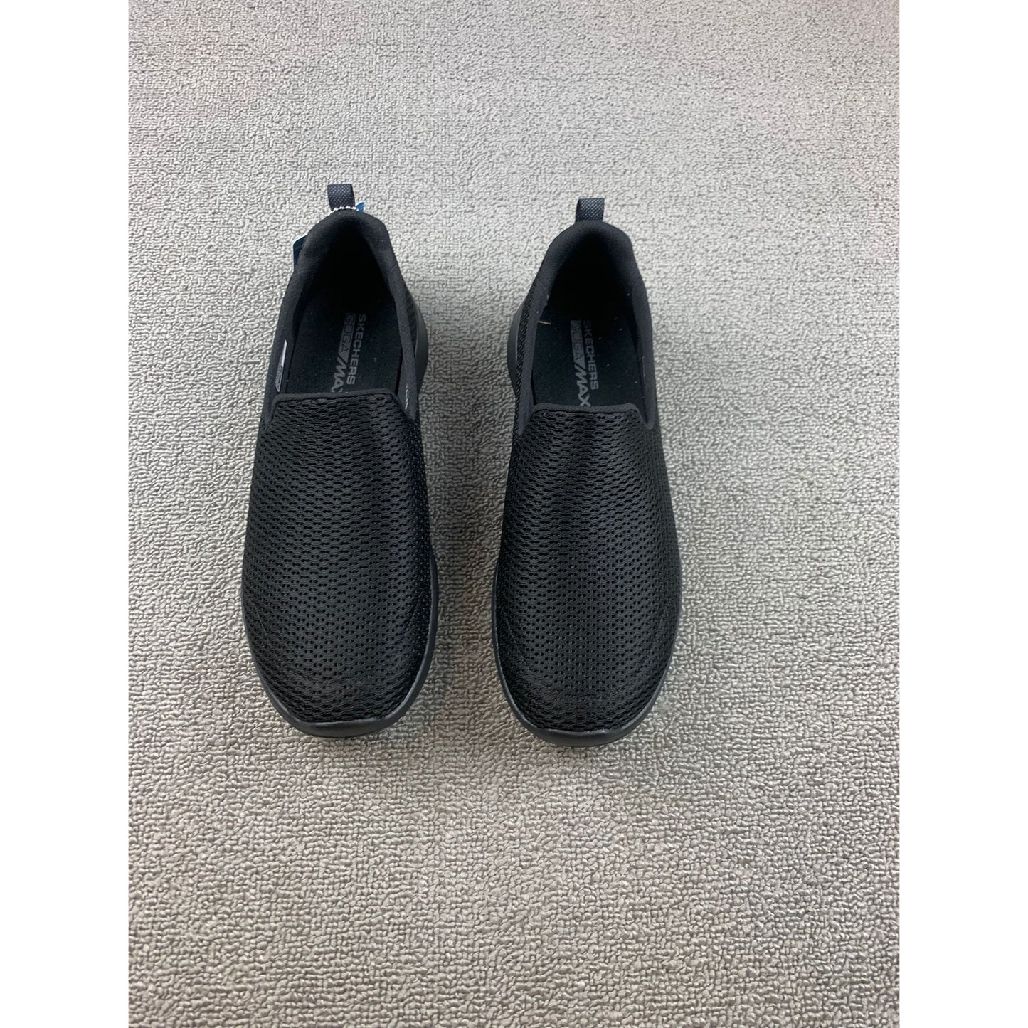 Skechers Goga Max Women US 8 Black Go Walk Shoes Slip-on Comfort Sneakers
