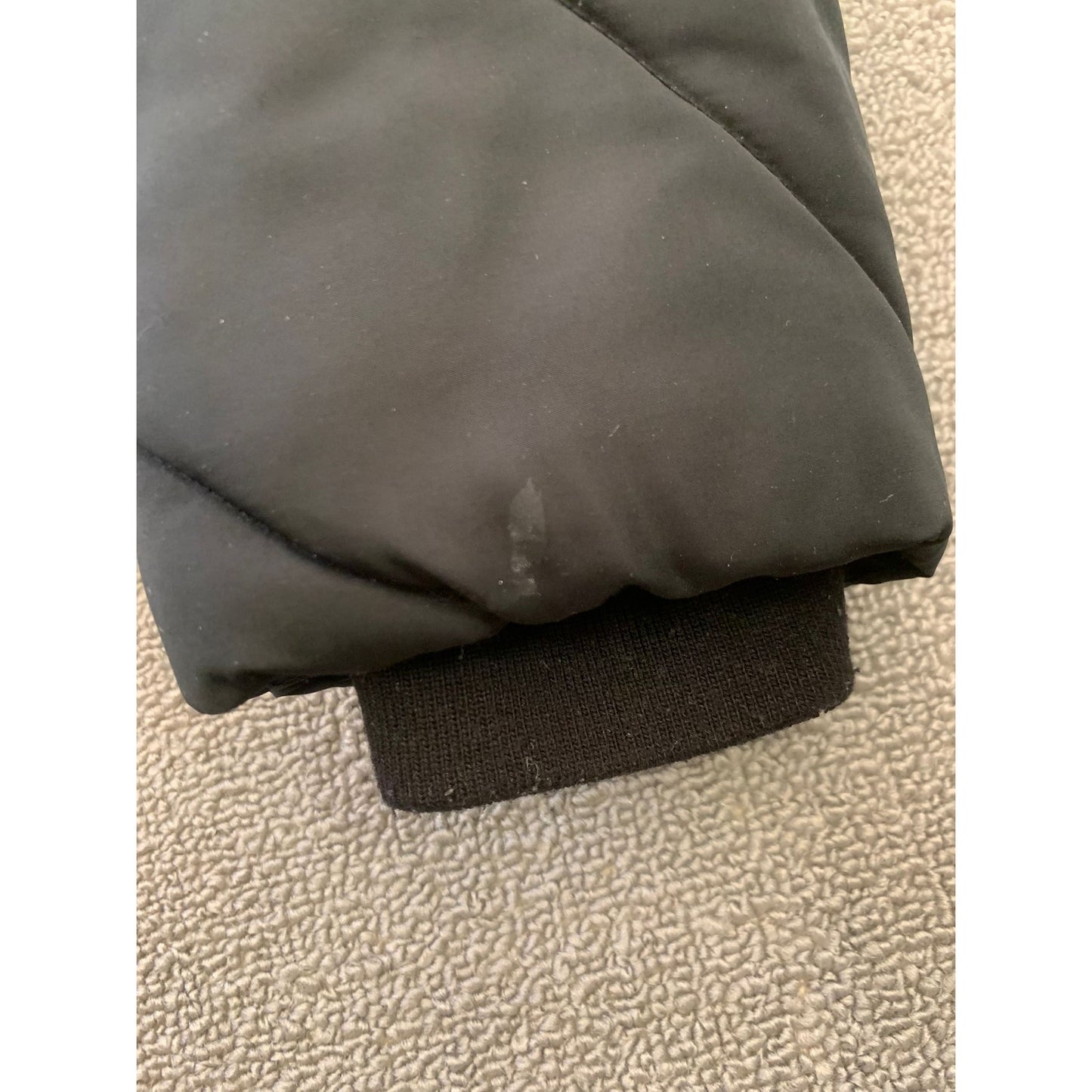Zara Women's Large Black Cropped Puffer Jacket