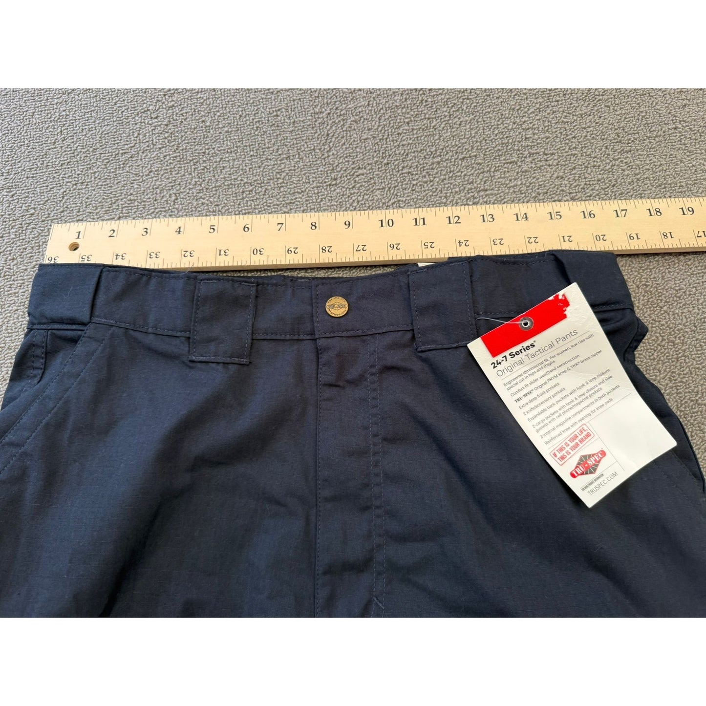Tru-Spec Men 34 24-7 Series Navy Blue Tactical Cargo Pants Workwear Utility