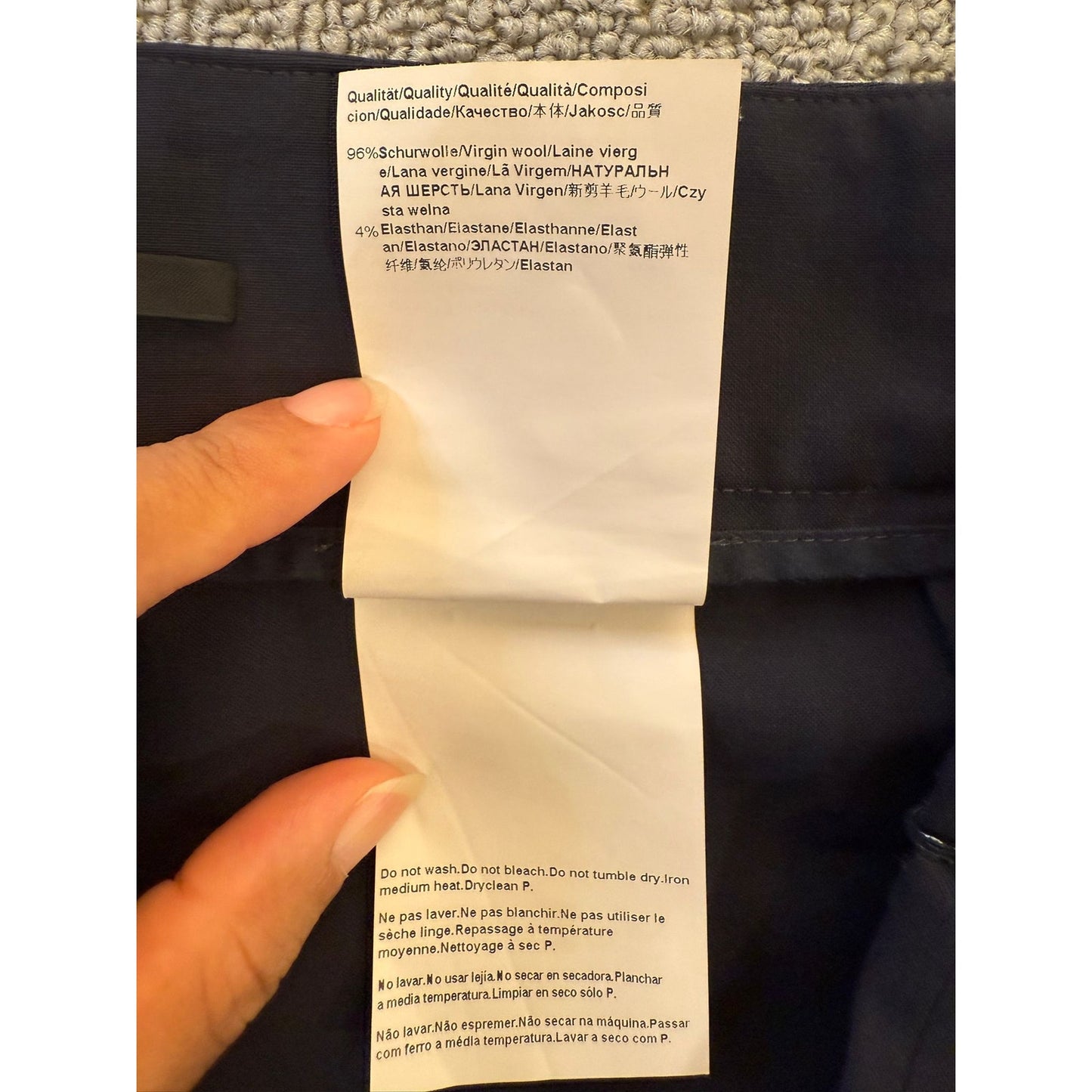 BOSS Hugo Boss Women's 32 Dark Dress Pants Trousers Professional Style