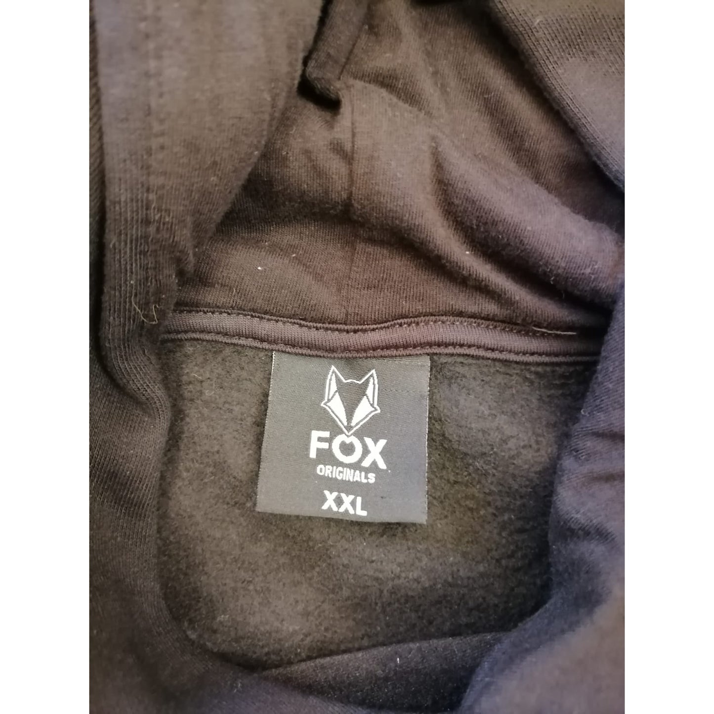 Fox Originals Male XXL Amsterdam Black Pullover Hoodie Casual Everyday Warmth