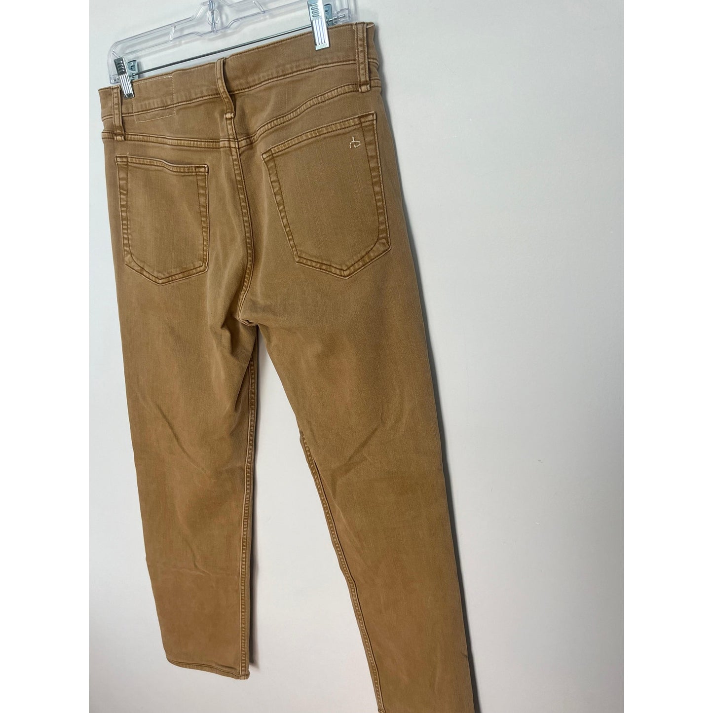 Rag & Bone Slim Fit 2 Men 33x32 Tan Stretch Cotton Pants