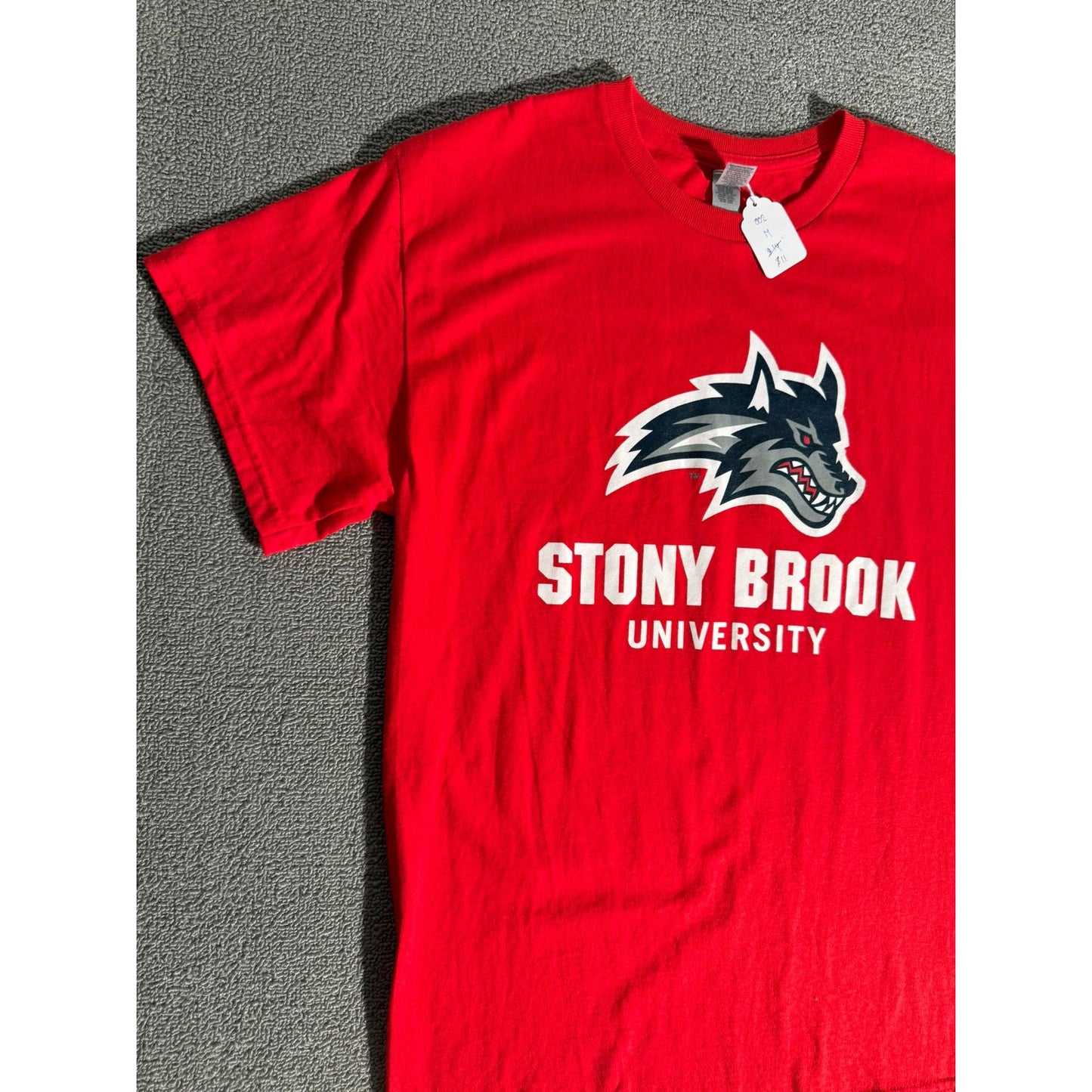 Stony Brook University Seawolves T‑shirt Men M Red College