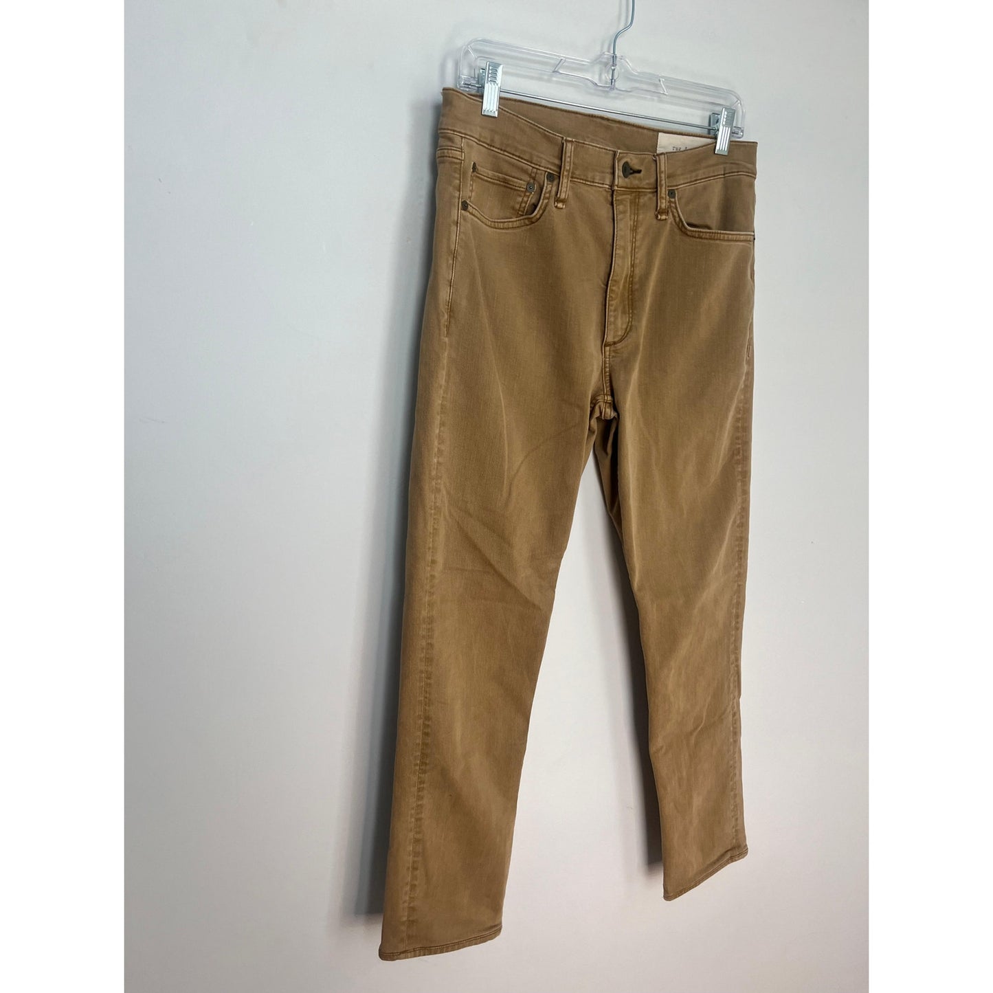 Rag & Bone Slim Fit 2 Men 33x32 Tan Stretch Cotton Pants