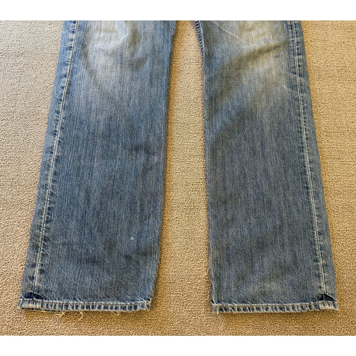 Polo Ralph Lauren Vintage Men's Jeans W33 L34 Straight Leg Blue Denim Authentic