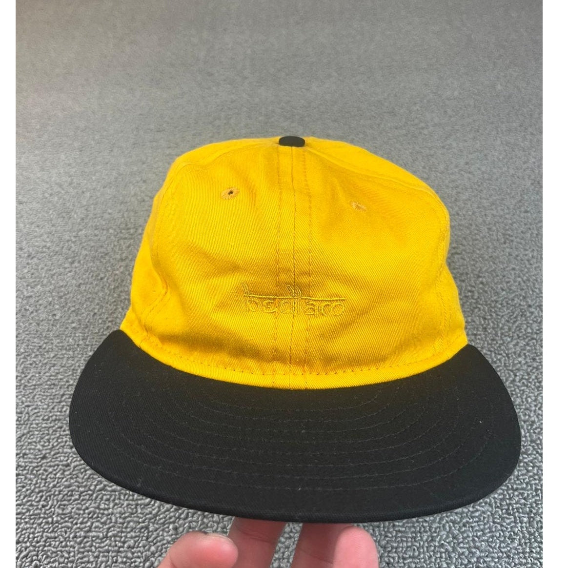 Ebbets Field Flannels Men Yellow Black Authentic Adjustable Cap