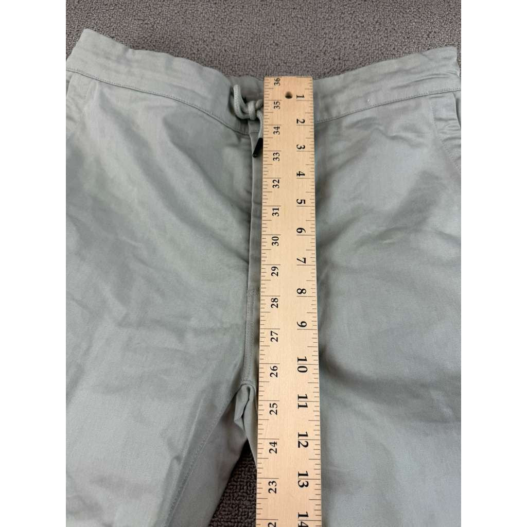 Patagonia Pants Men's M Gray Organic Cotton Drawstring Waist Pockets Casual