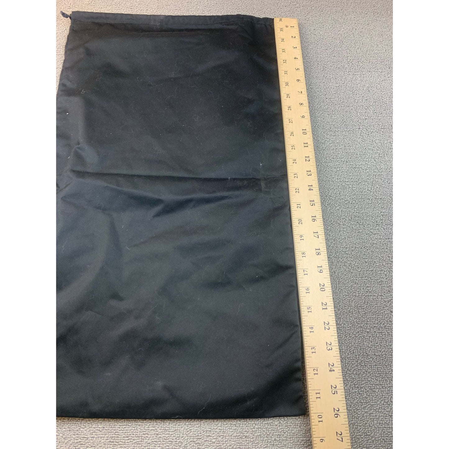 Alexander Wang Large Black Drawstring Dust Bag Storage Protective Travel