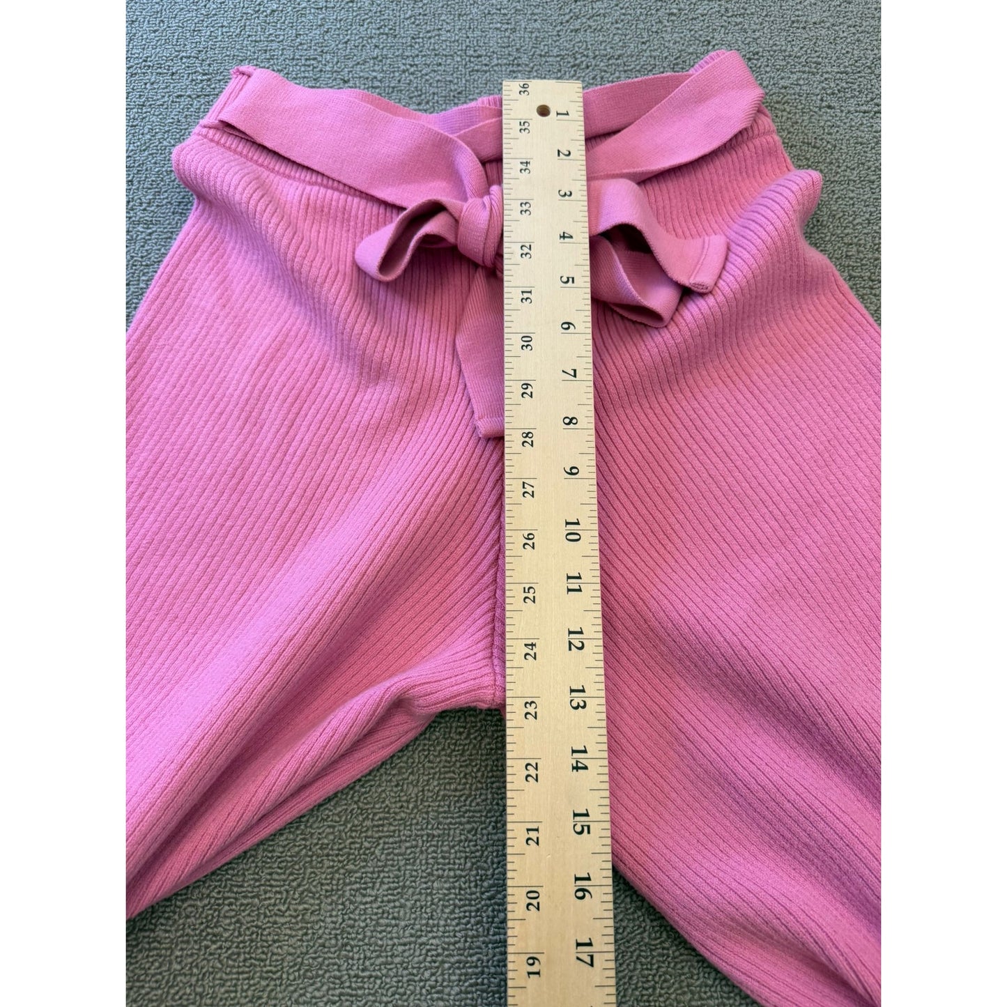 River Island Women Size 10 Pink Jumper Set Wide Leg