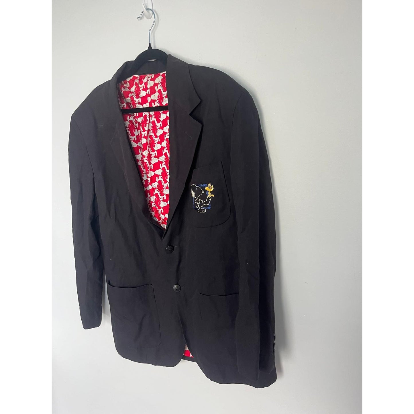 Iceberg Snoopy Blazer Jacket Men 50 L Novelty Print Made in Italy