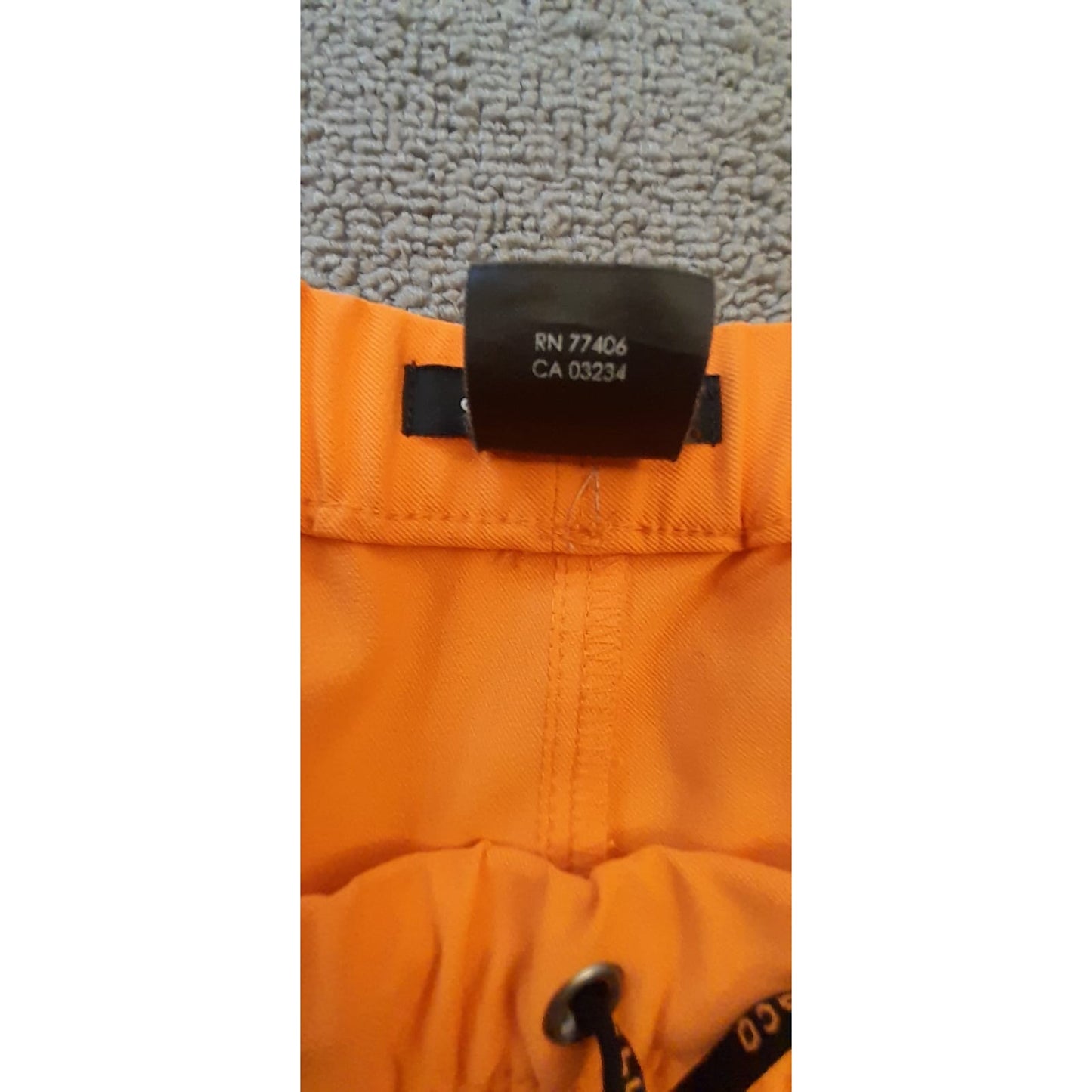 Club Monaco Orange Athletic Shorts S/P Casual Summer Activewear
