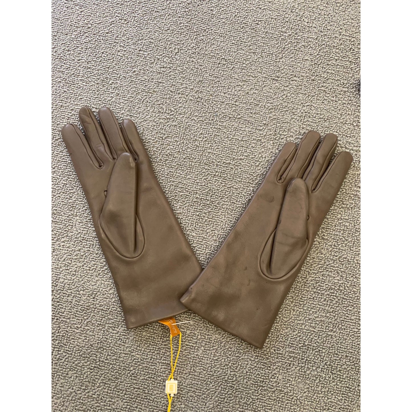 Santacana Madrid Women 6M Brown Sheep Leather Rabbit Lining NWT
