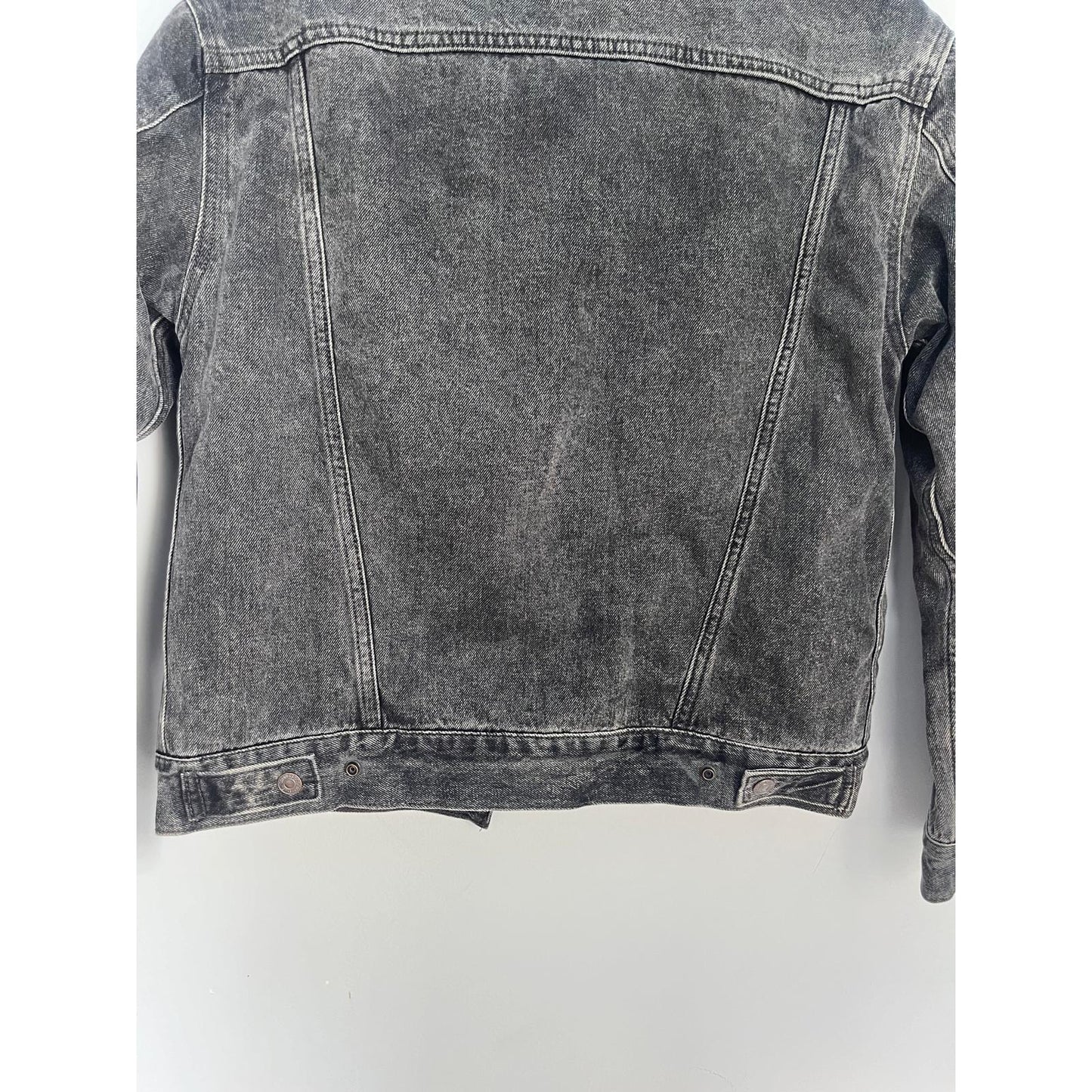 Levis Premium Sherpa Denim Jacket Women S Black Fleece Lined Trucker