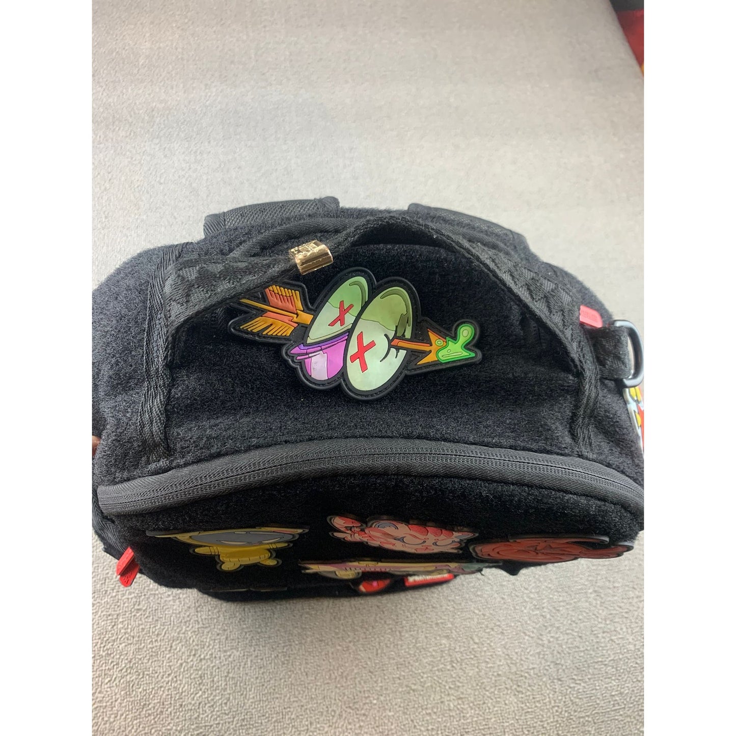 Sprayground Men Patch Backpack Bag Limited Edition Patches