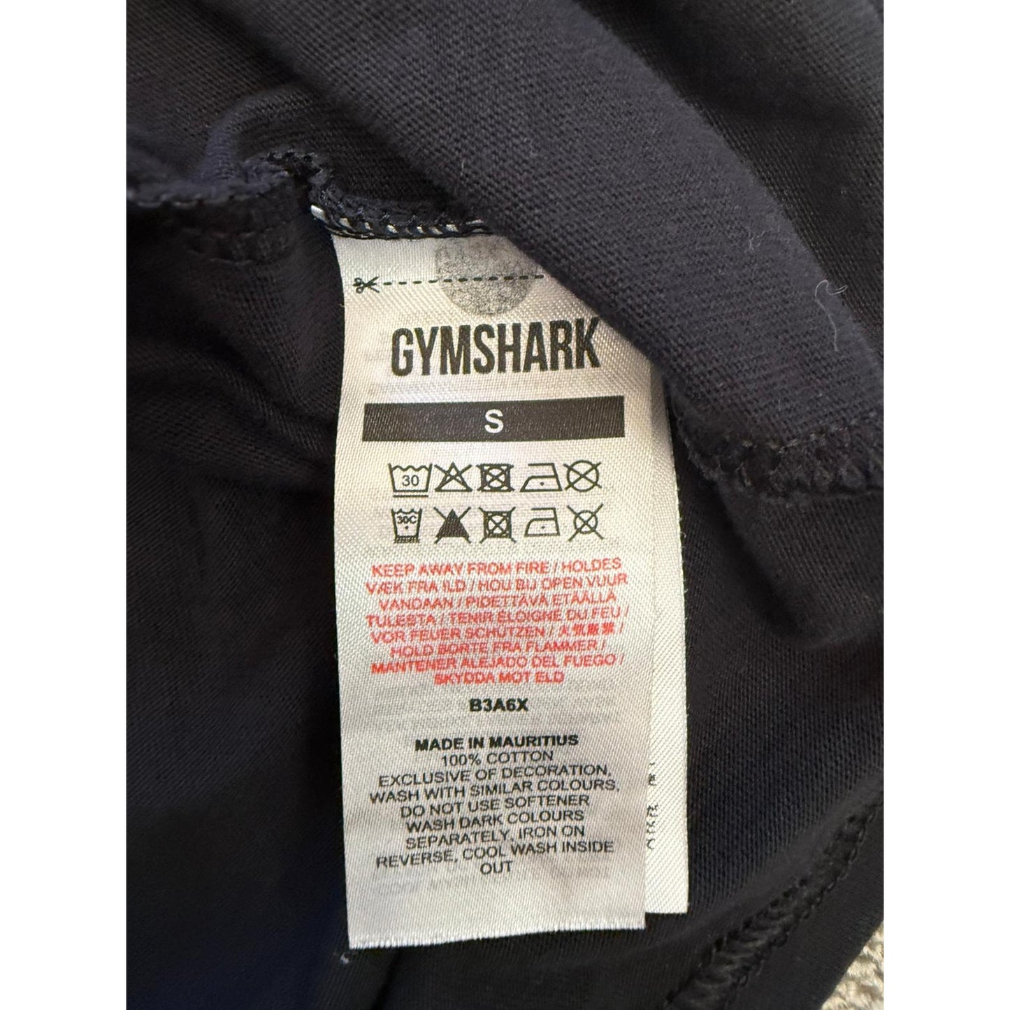 Gymshark Women Small Black Muscle Fit Tank Top