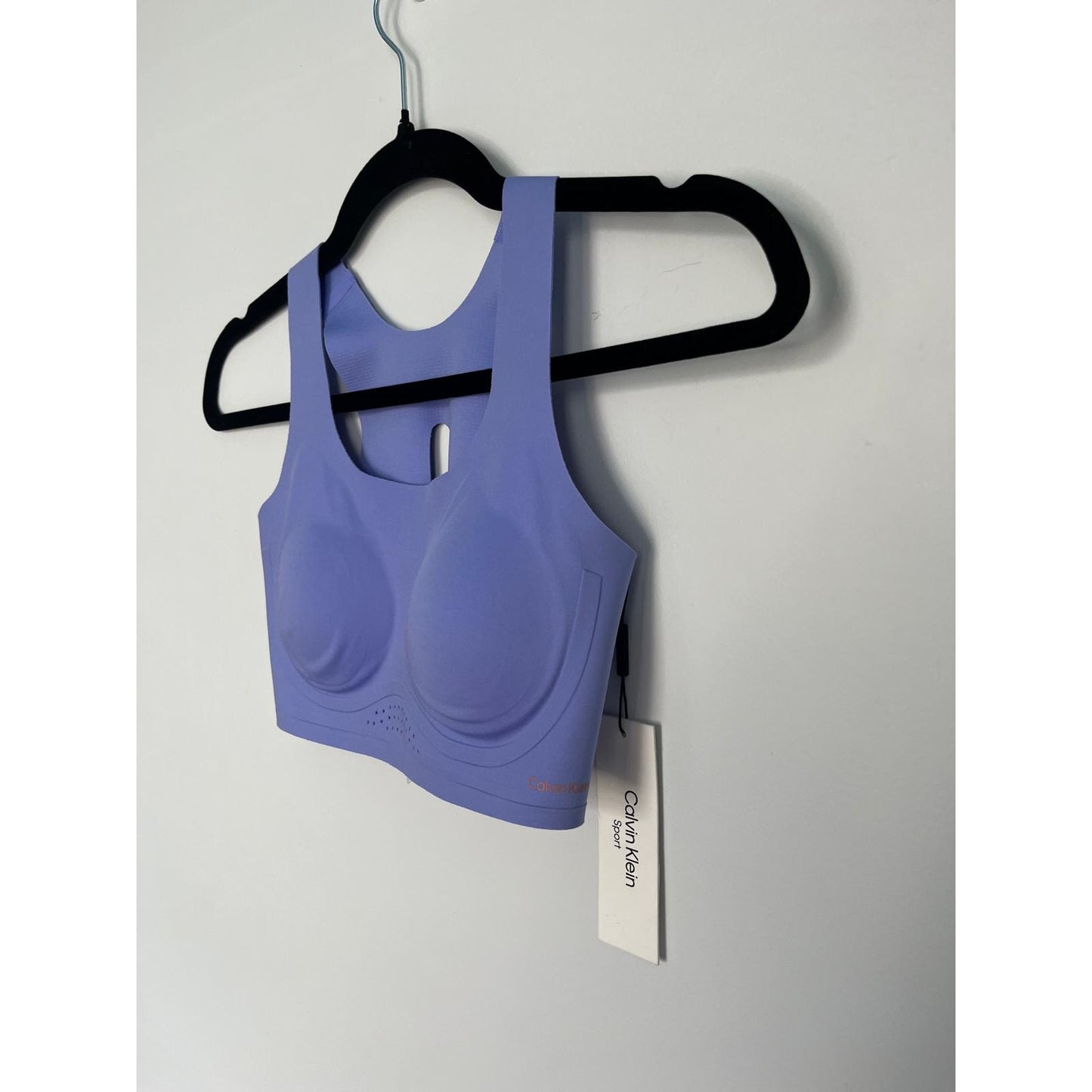 Calvin Klein Sports Bra Women S Wireless Seamless Light Purple NWT