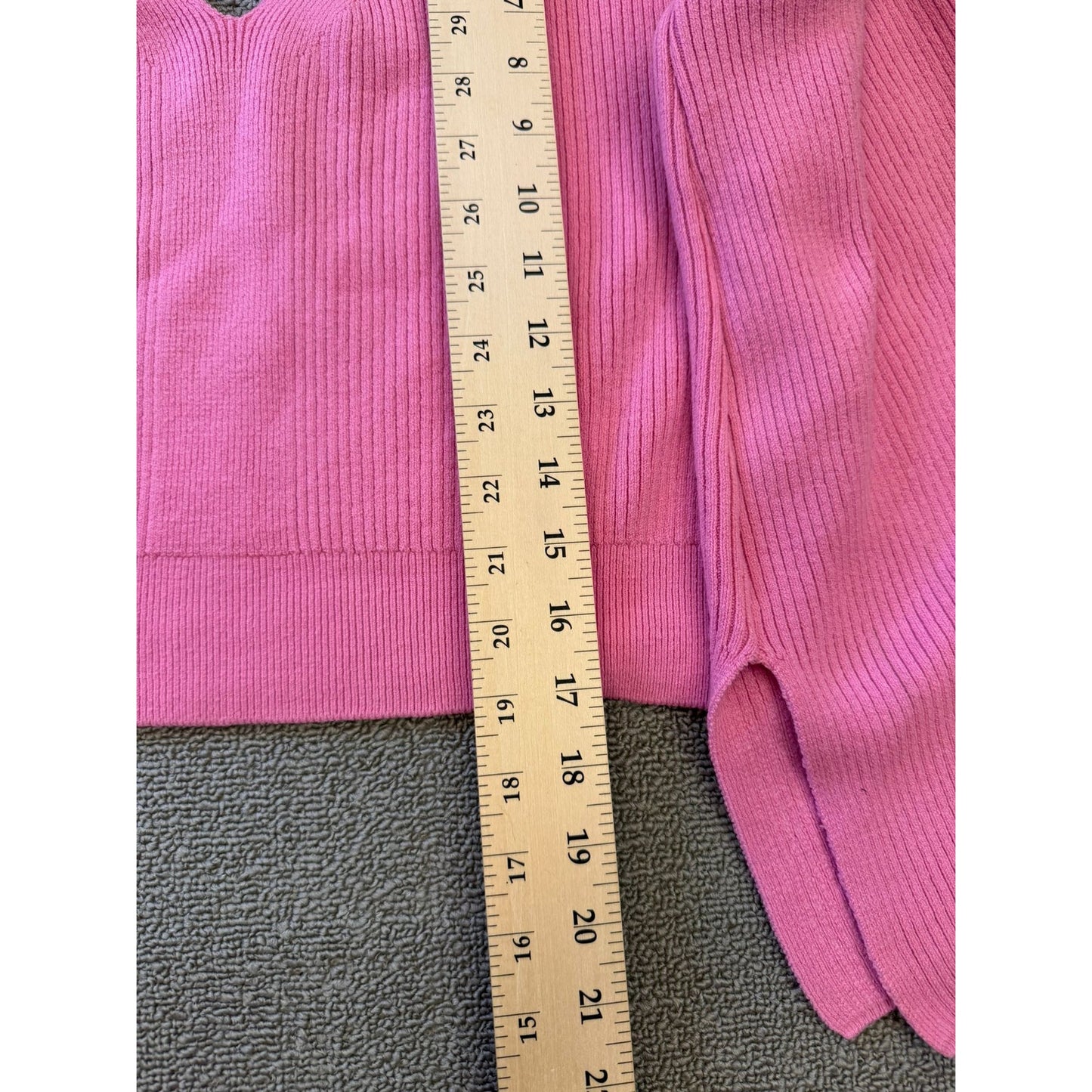 River Island Women Size 10 Pink Jumper Set Wide Leg