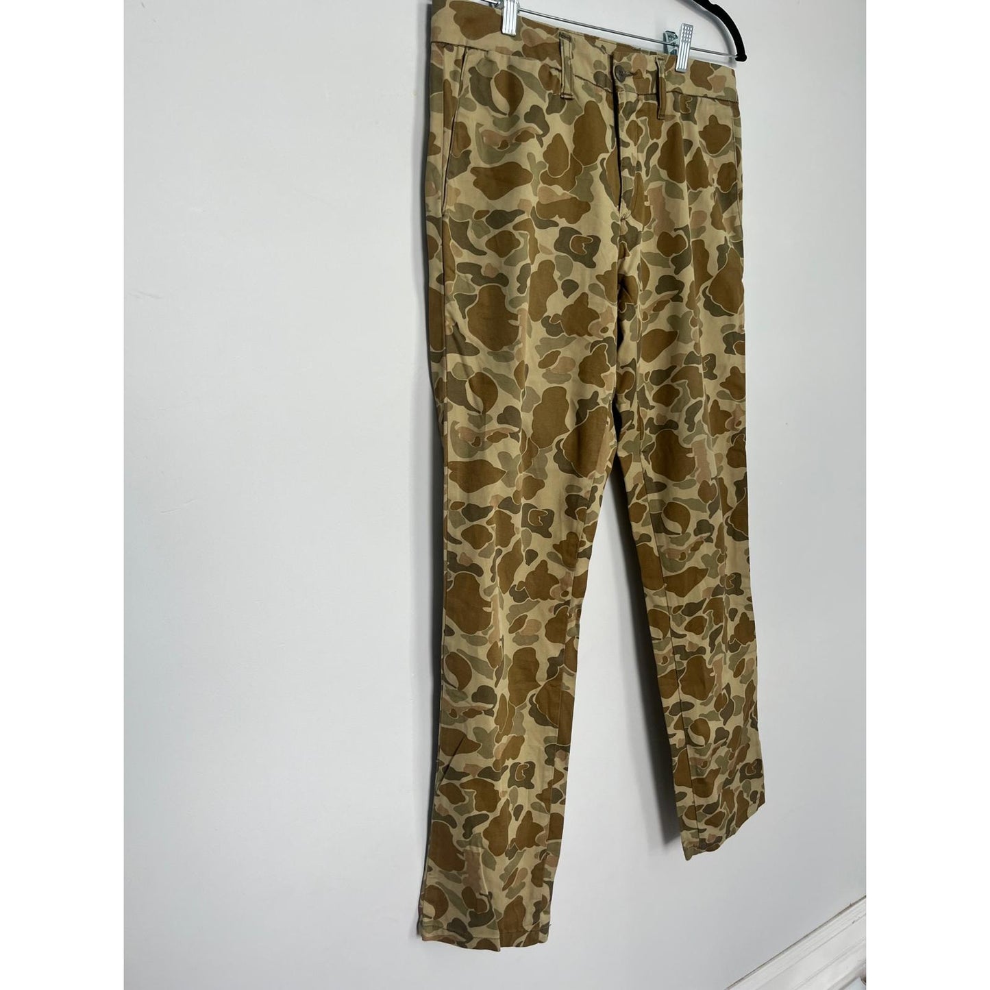 Carhartt Sid Pant Men 31x32 Camouflage Slim Tapered Chino Pants
