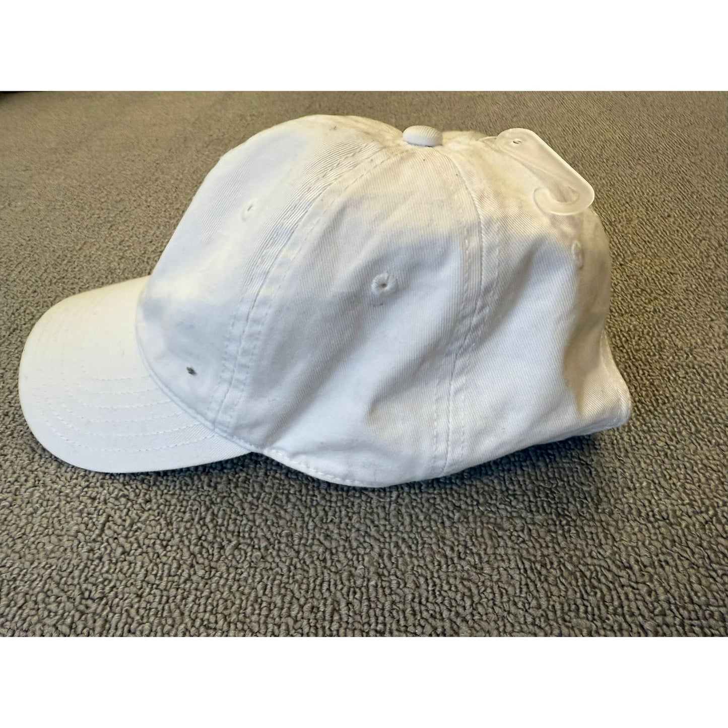 PLAYBOY Baseball Cap Hat ONE SIZE Beige Pink Bunny Logo Adjustable Dad Hat