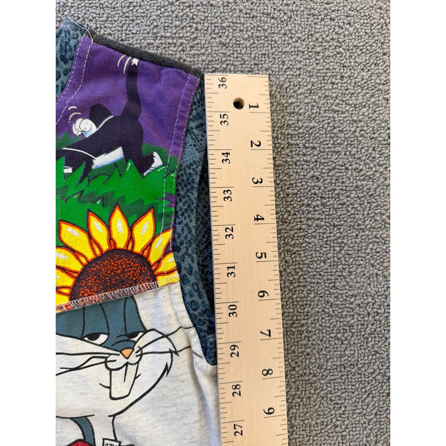 TROLLEY ROSS Women's M Vintage Bugs Bunny Tank Top Lucky Charms Tweety Bird