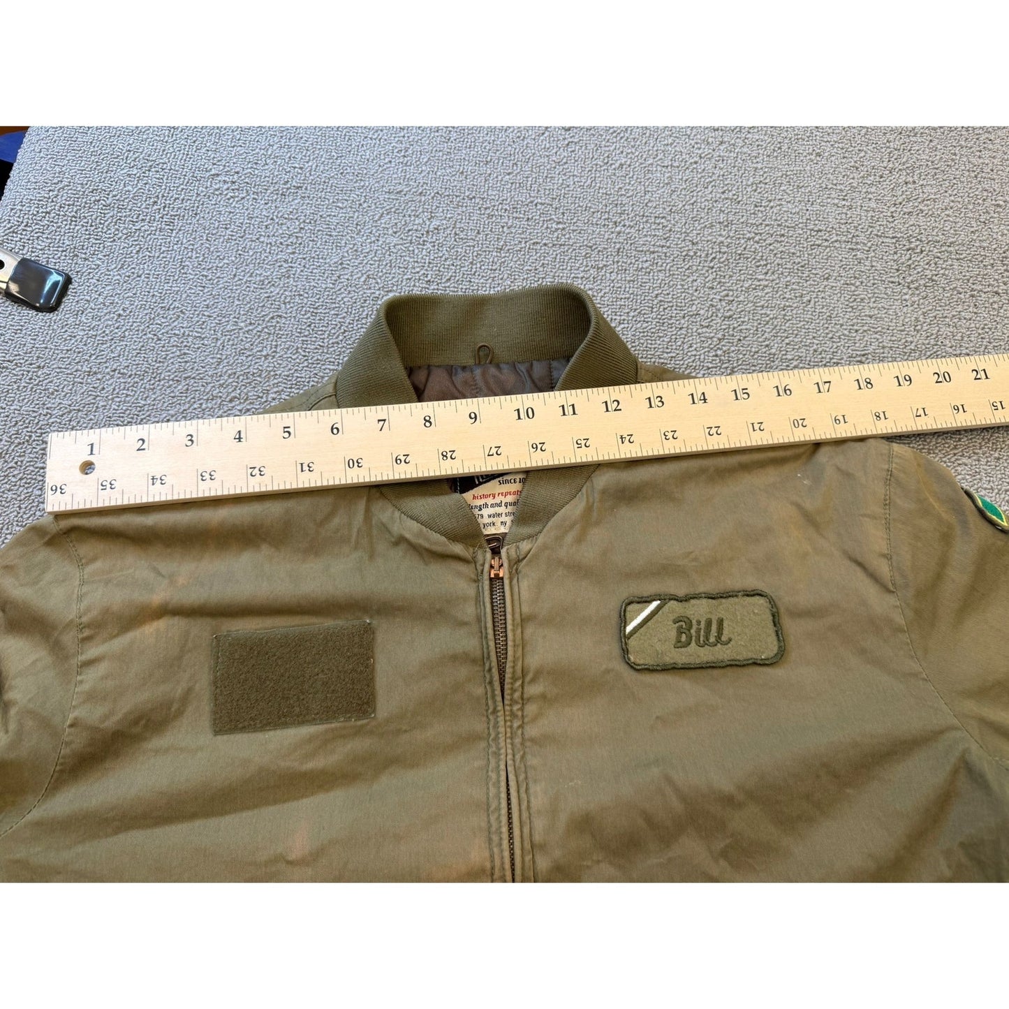 History Repeats Femee By Michele Ray History Repeats M 52A Vintage Style Bomber