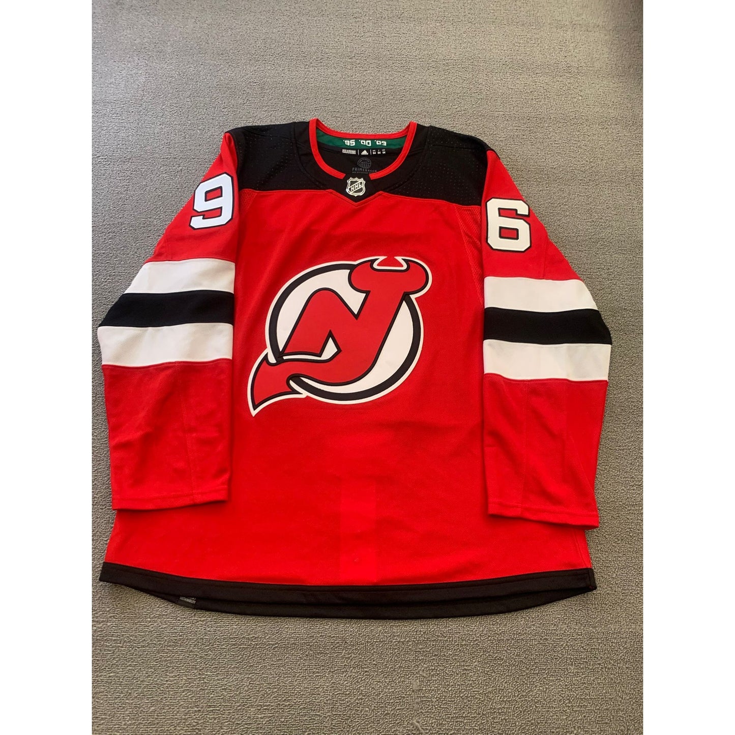Adidas New Jersey Devils MEIER #96 NHL Hockey Jersey Size 54