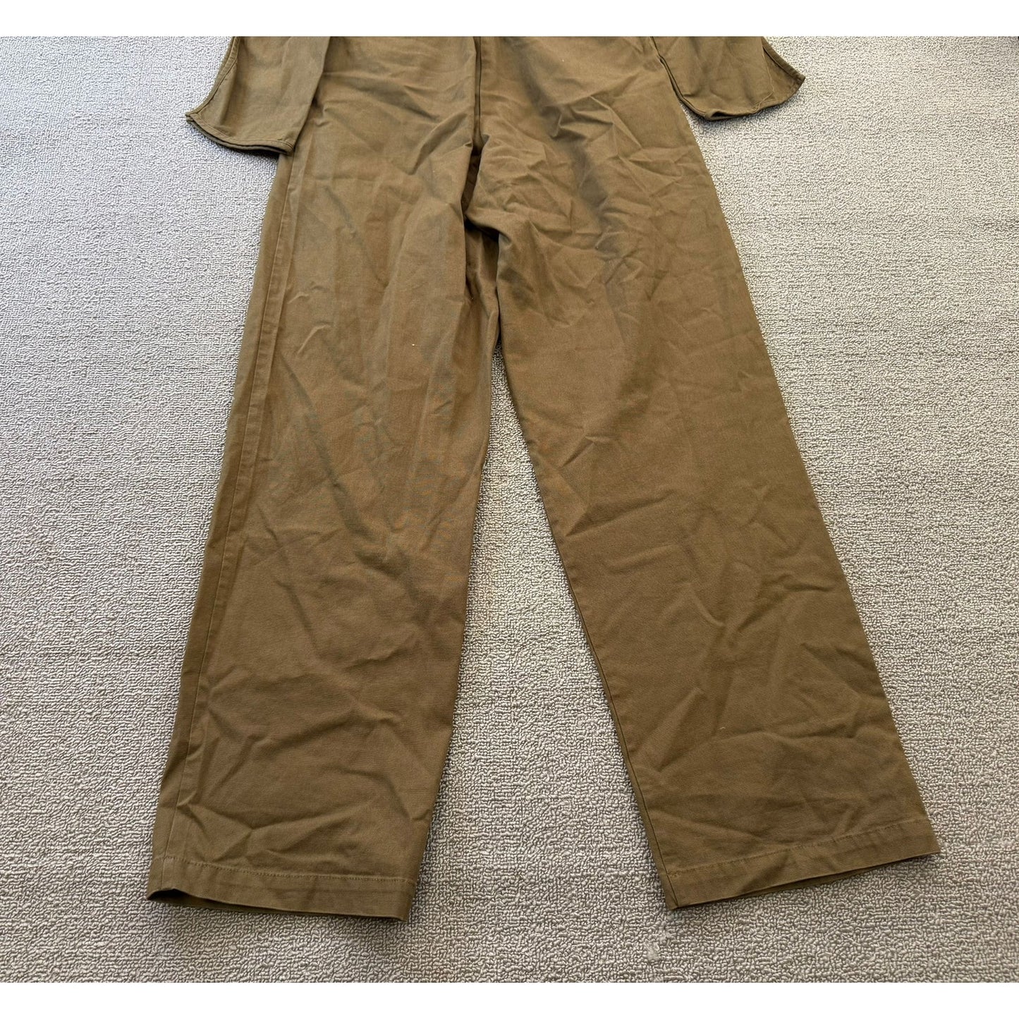 SEA New York Women's Button-Front Brown Wide Leg Jumpsuit