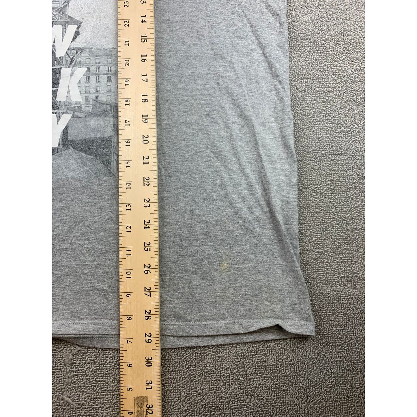 Nike The Nike Tee Men's XXL Gray Statue Of Liberty New York City