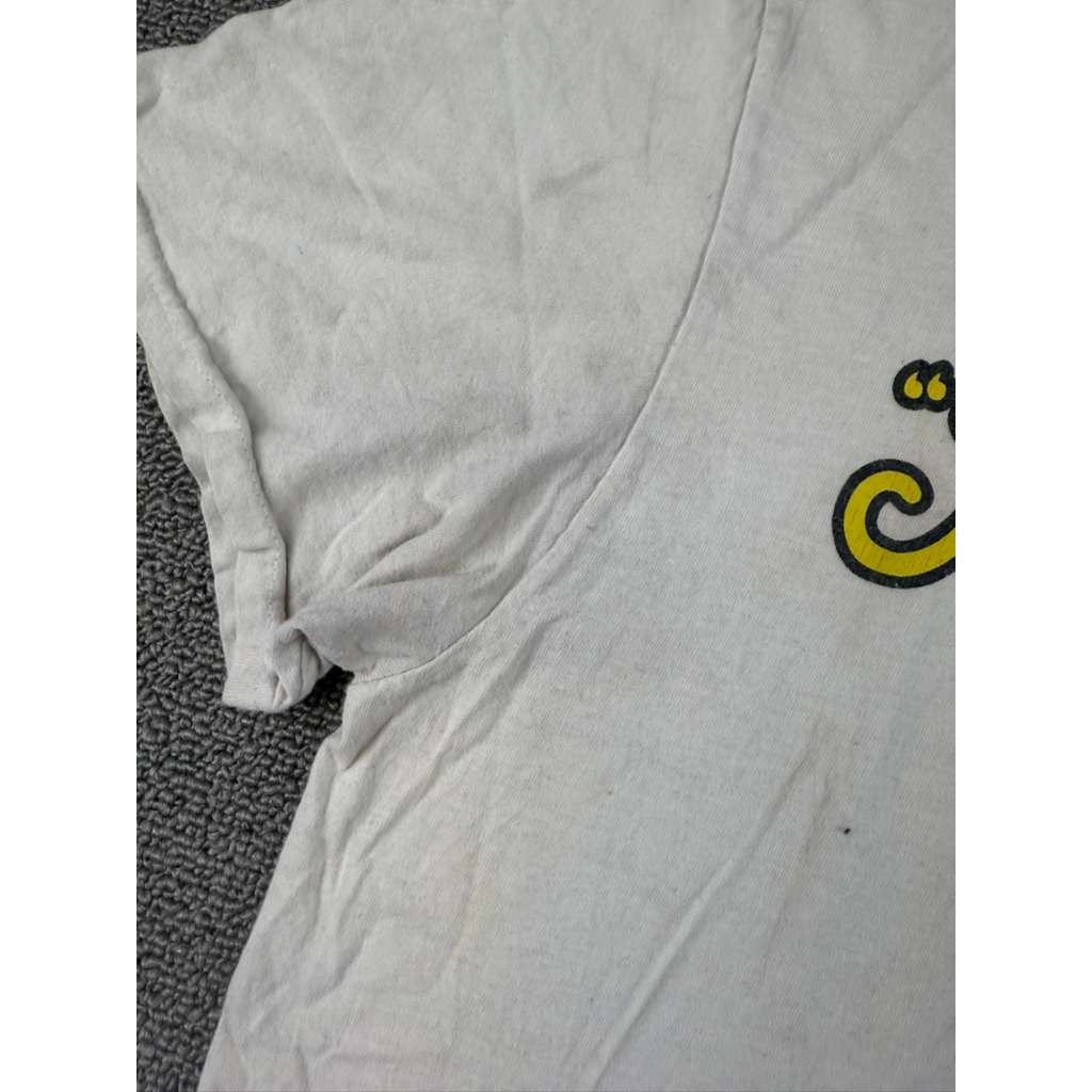 Looney Tunes T Shirt Men Medium White Bugs Bunny Graphic "That's all Folks!"